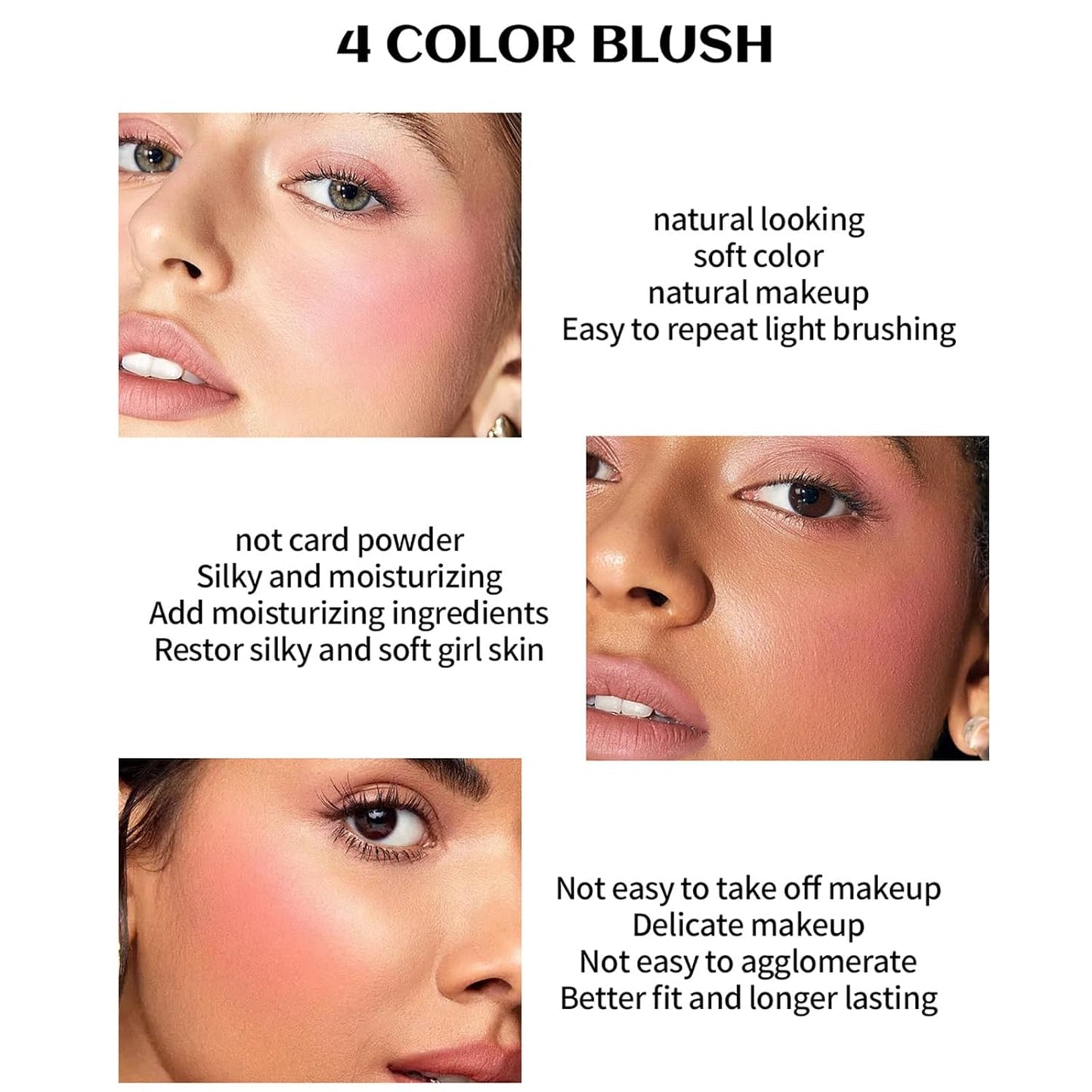 Makeup Eyeshadow Palettes,64 Colors Protable Multifunction Blush Highlighter Contour Palettes with Matte Shimmer Pearl Makeup Effect for Daily Party Makeup - High Pigment Waterproof #6