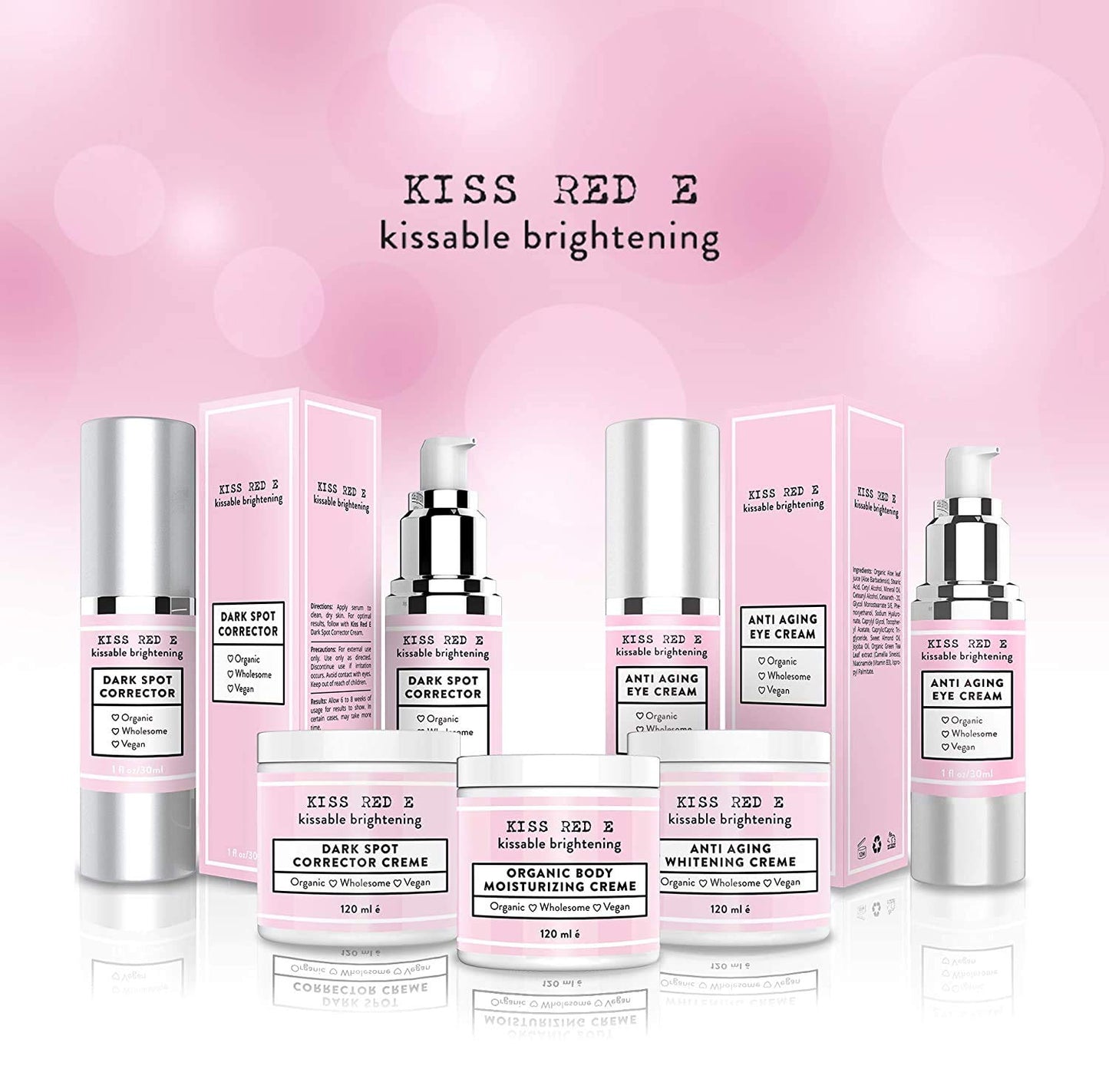 KissRedE Anti-Aging Eye Cream for Dark Circles, Puffiness, Fine Lines, and Wrinkles - Fragrance-Free, 1 Fl Oz