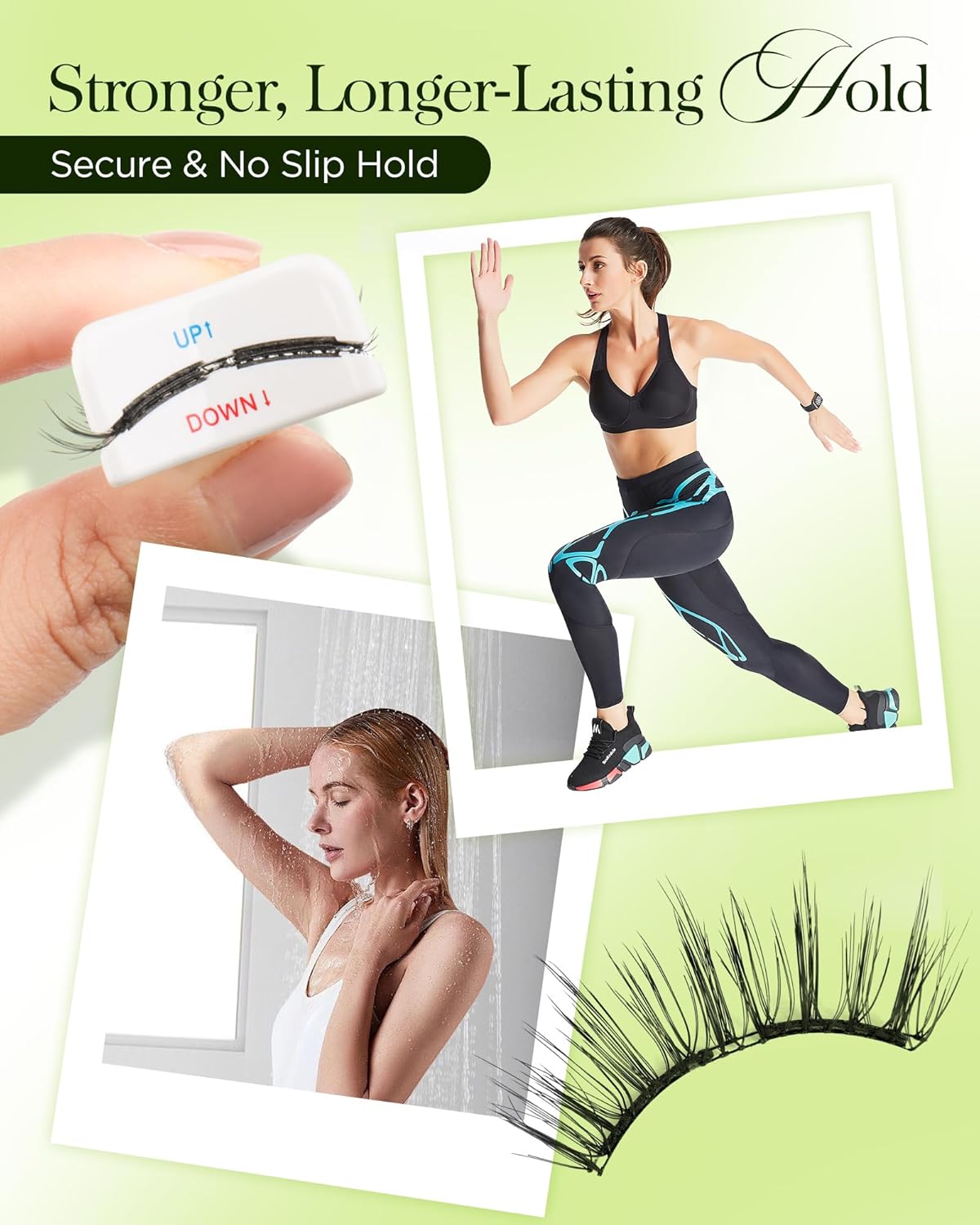 BEYELIAN Magnetic Eyelashes with Applicator Kit, Reusable Natural Look False Lashes, No Glue Needed Soft Magnetic Lashes for Eye MAC-102 (Lightweight & Comfortable)