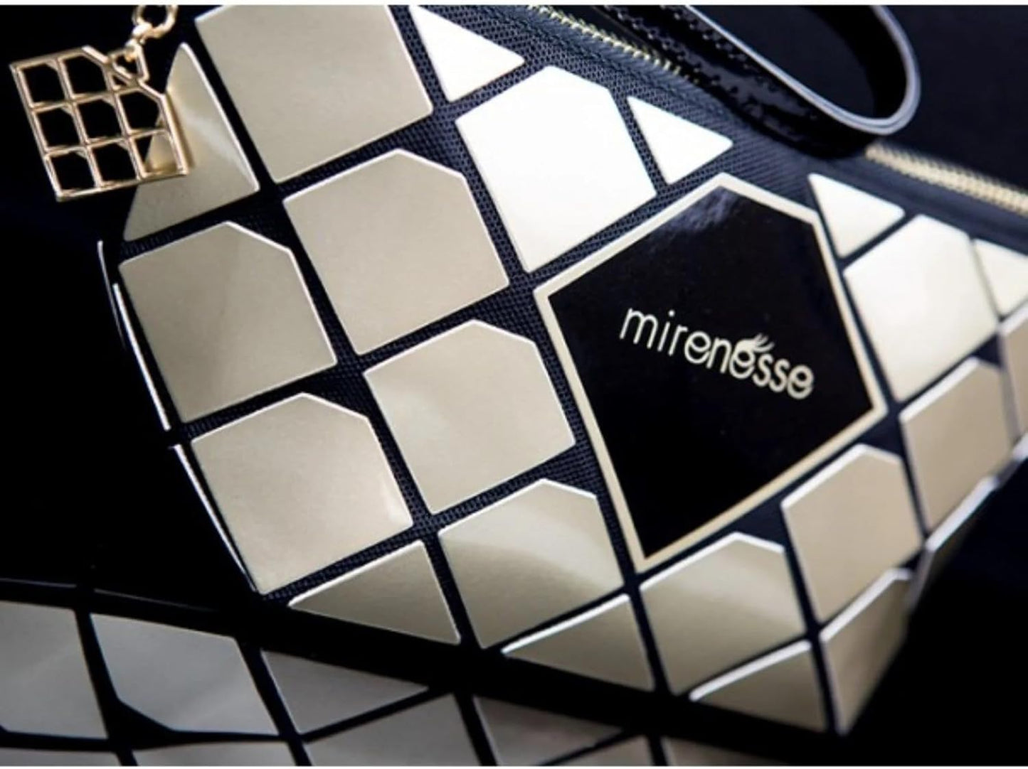 Mirenesse I'm Worth Gold N Diamonds Bag - Vegan