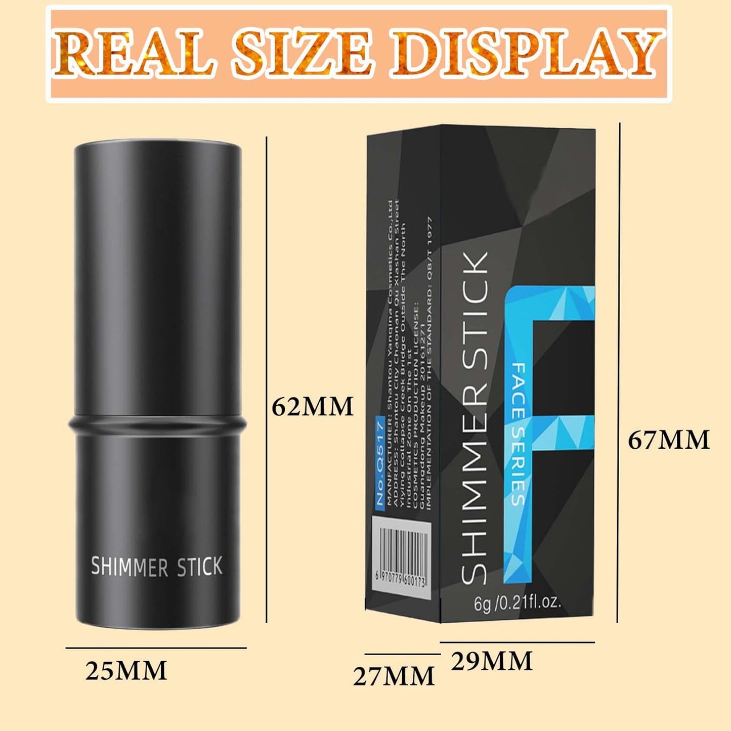 3 PCS Cream Contour Blush Stick,Long Lasting Waterproof Blush Stick for Cheeks&Lips Multipurpose Face Highlighting Concealing Cream,Shimmer Contour Stick Makeup for Women