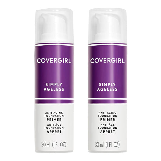 Covergirl Simply Ageless Oil Free Make Up Primer, Pack of 2
