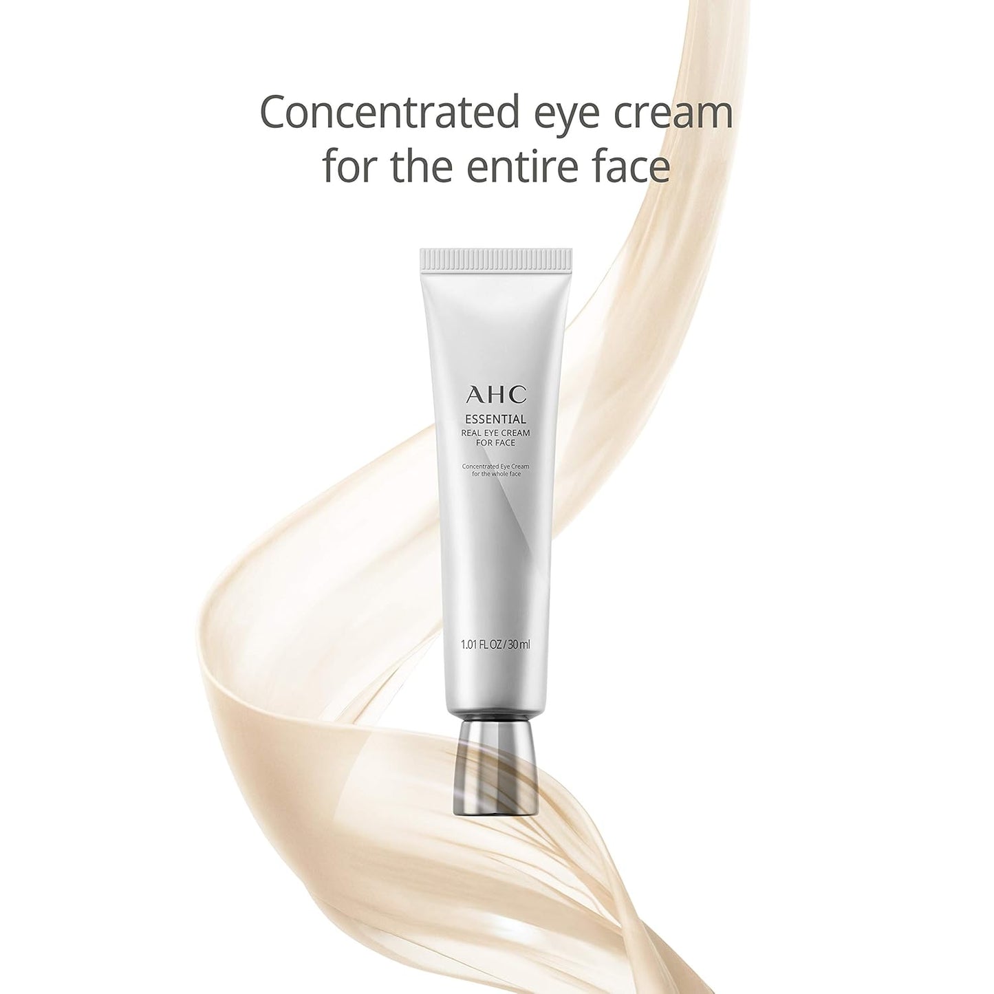 AHC Aesthetic Hydration Cosmetics Facial Moisturizer Essential Eye Cream for Face AntiAging Hydrating Korean Skincare OZ, 0.33 Ounce