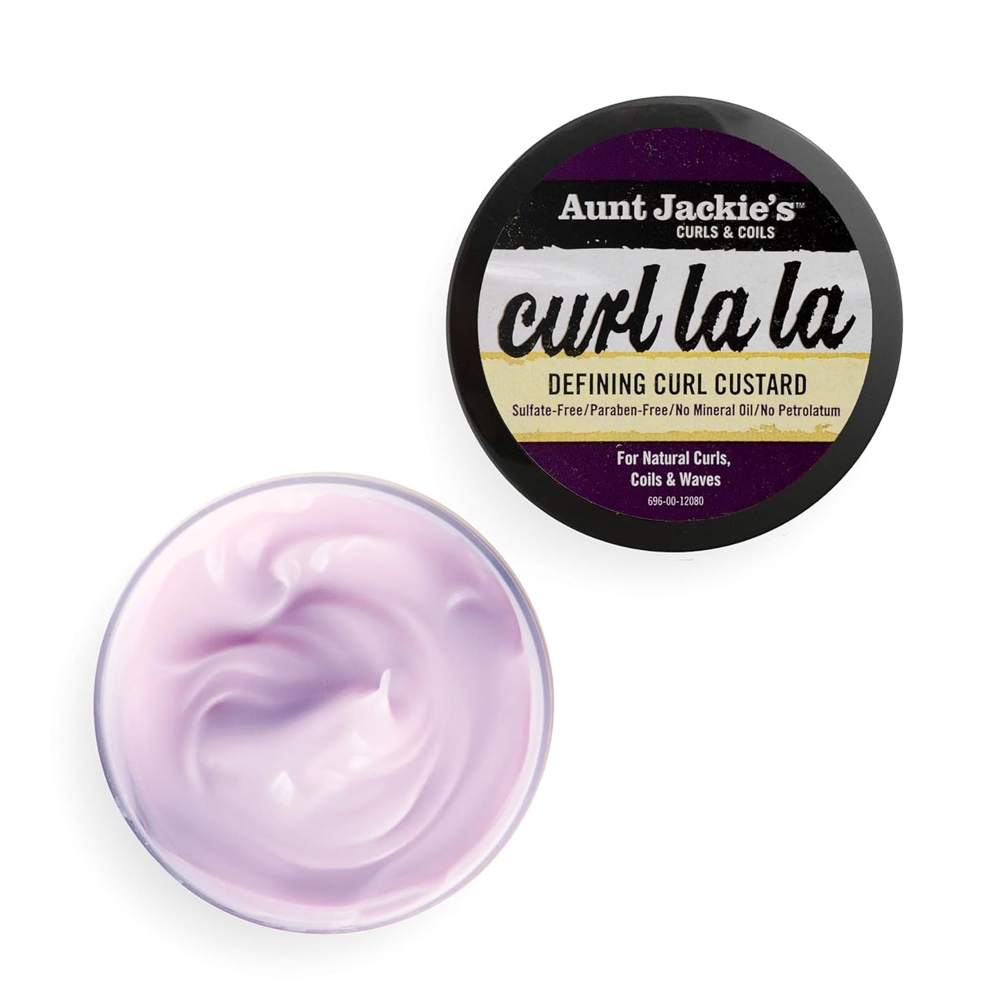 Aunt Jackie's Curl La La, Lightweight Curl Defining Custard, Enriched with Shea Butter & Olive Oil, Basic, 15 Ounce