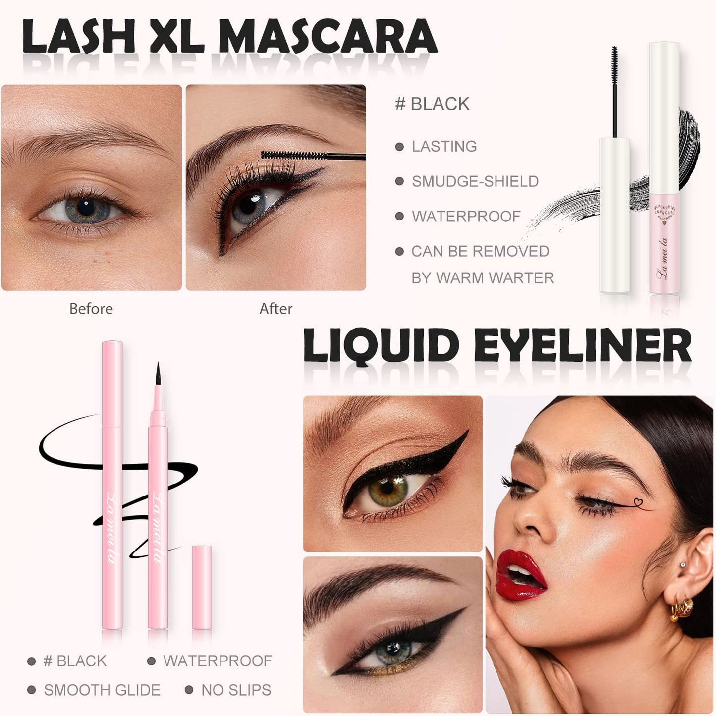 All in One Makeup Kit - Makeup Set for Women, Girls & Teens, Include 10 Colors Eyeshadow Palette, Lip Gloss, Eyebrow & Eyeliner Pencil, Waterproof Mascara, 6 Pcs Makeup Brushes (Morandi Cement)