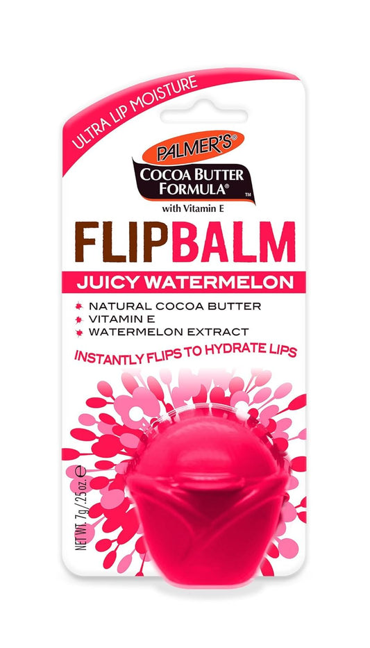 Palmer's Cocoa Butter Formula Flip Balm, Juicy Watermelon, Moisturizing Lip Balm, 0.25 oz.