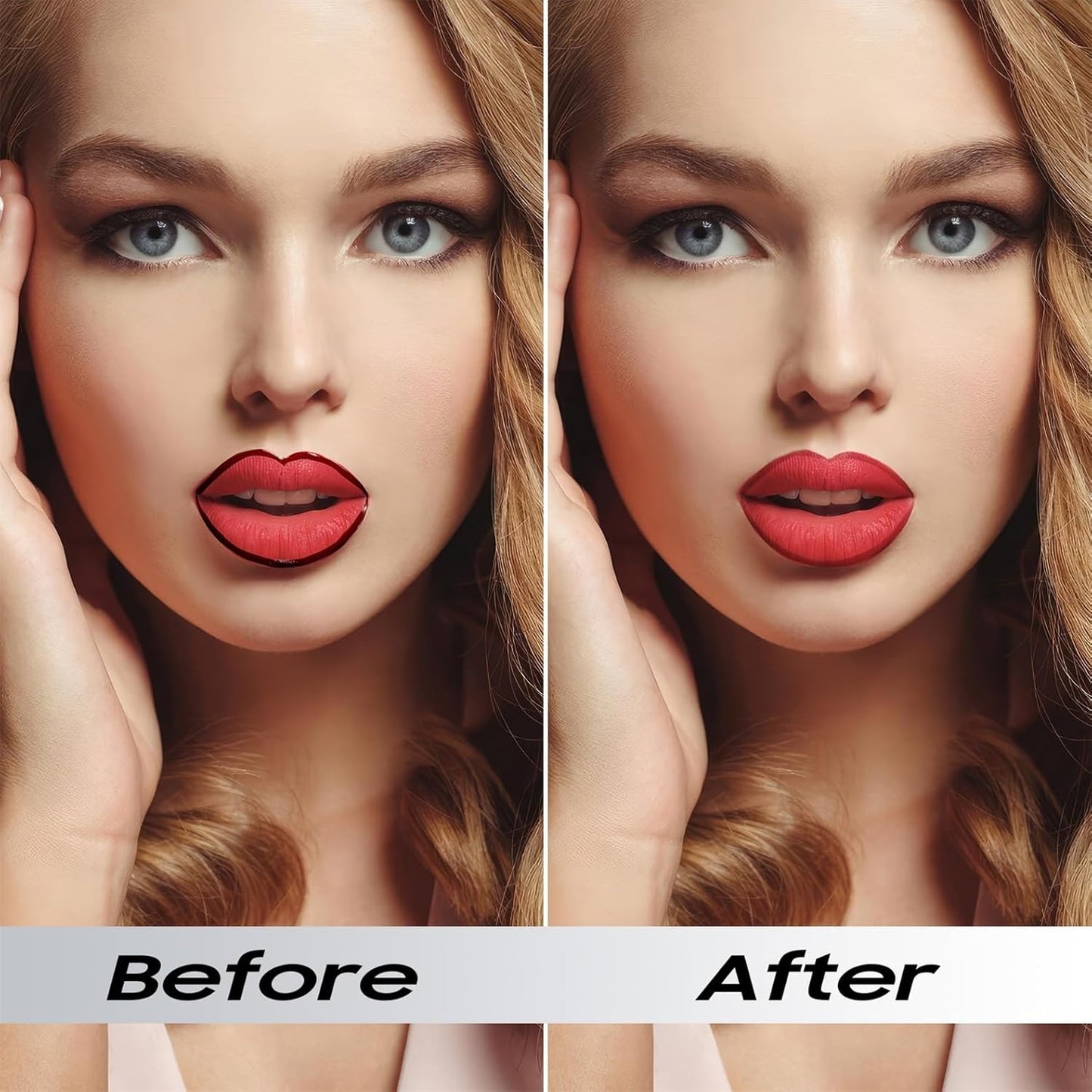 Lip Stain Peel Off Lip Liner - Long Lasting Comfortable Vivid Color Peel Lip Stain Smudge Proof Finish, Create A Charming Vibrant Lip Color Makeup For All Skin Types with All-Day (#03 Rose)