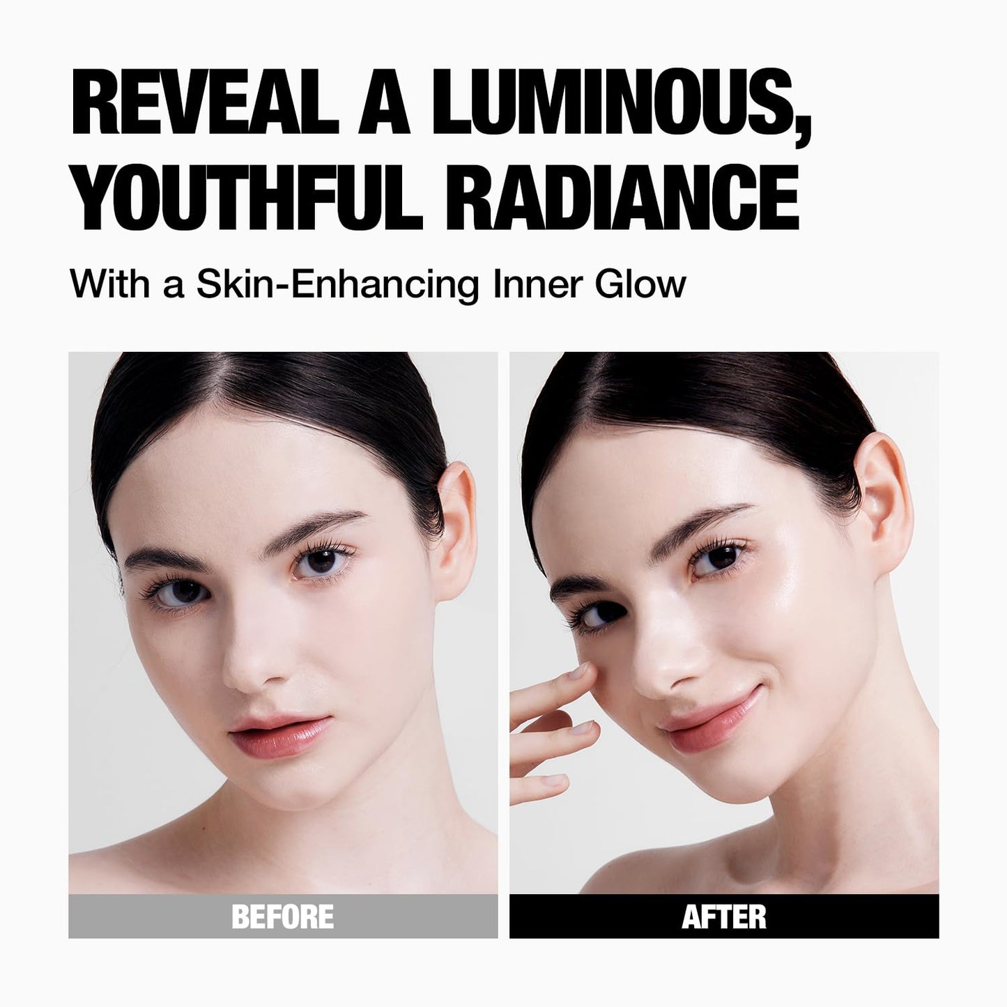 TFIT Radiance Fit Serum Foundation - Flawless Coverage, Dewy finish, Long-lasting, Lightweight, Korean Makeup,1.05 Oz. (N2.5 Amber, 1.05 Oz.)