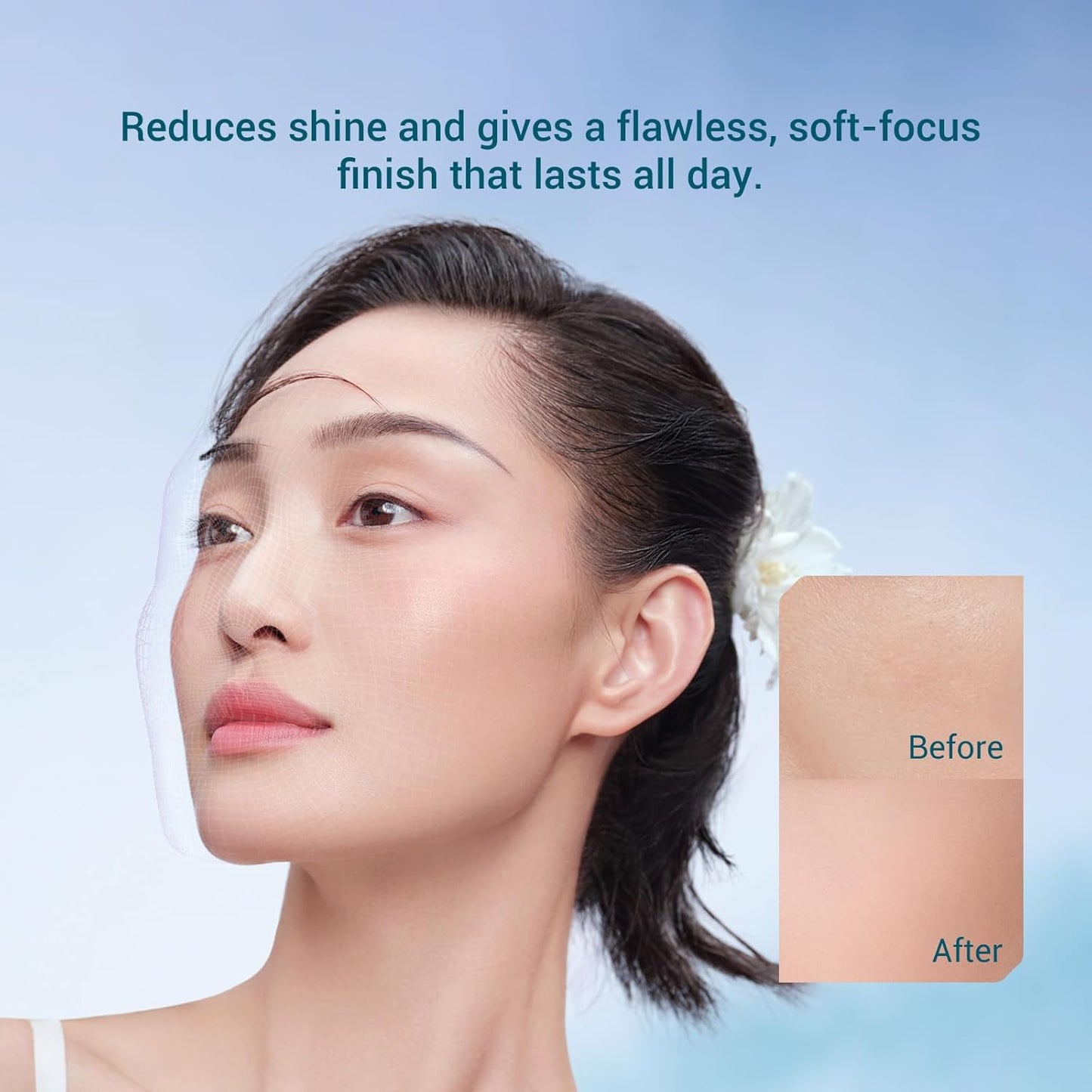 FLORASIS Breathable Loose Setting Powder, Flawless Jade Lightweight Long-Lasting Makeup Powder for Face (09 Ocher)