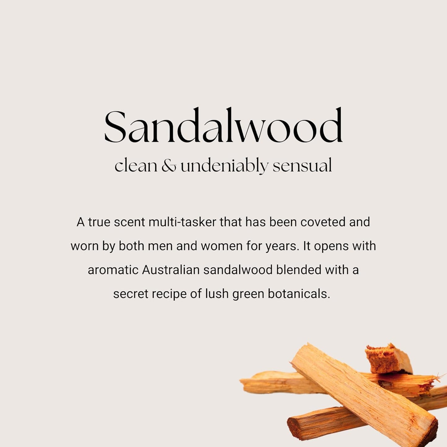 Caswell-Massey Sandalwood Eau de Toilette Discovery, Clean & Fresh Yet Undeniably Warm, Unisex Sandalwood Scent, Sample Size Vial, Perfume for Men & Women, 0.25 Fl Oz