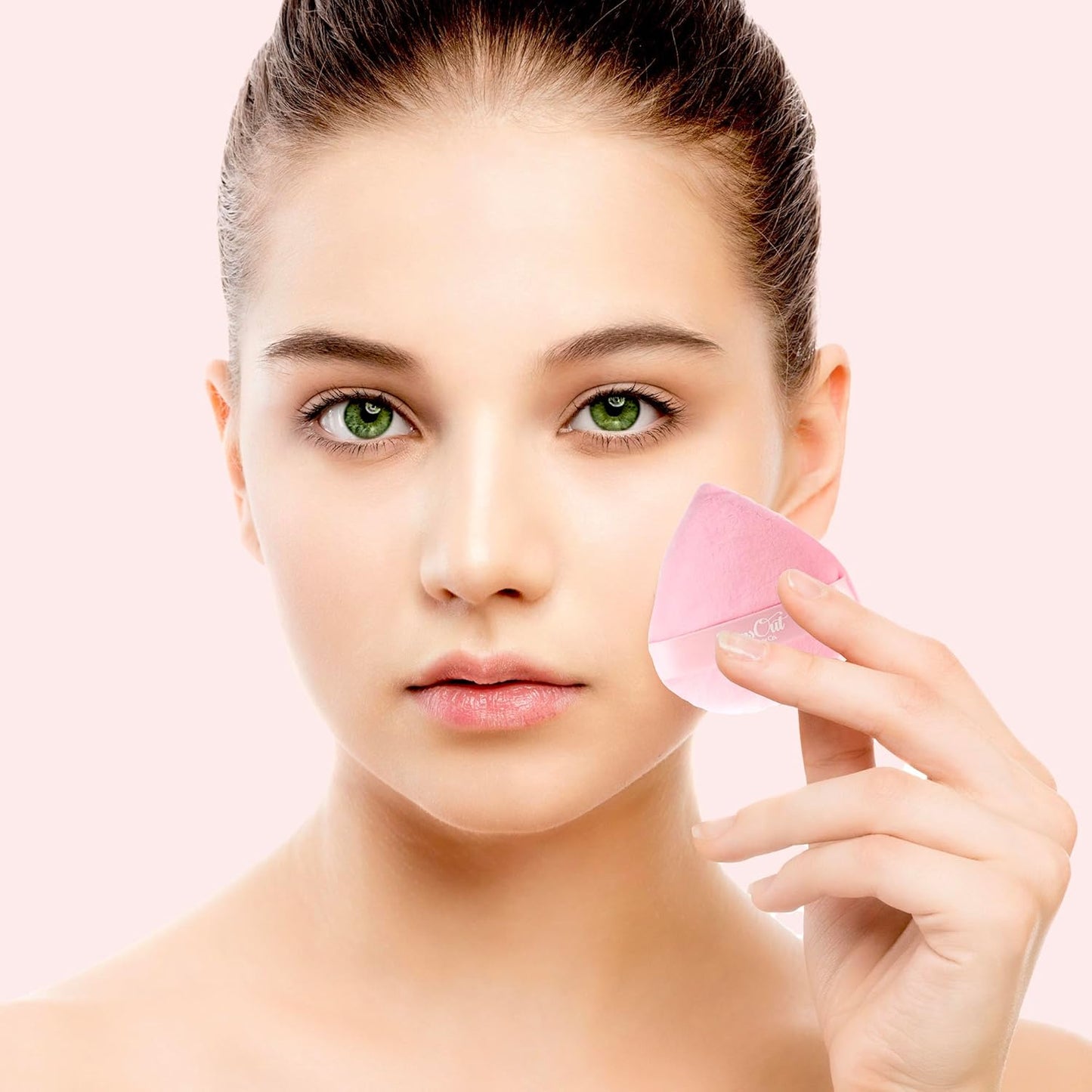 StansOut Beauty Velvet Makeup Puff Set (2-Pack) - Luxuriously Soft Powder Puffs for Seamless Face Makeup Application - Premium Quality - Perfect for Flawless On-the-Go Touch-Ups