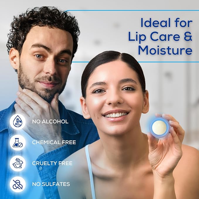 SoftBeso Lip Balm| Blueberry Flavor |Vegan Lip Care|Clean Ingredients | Lip Balm for Beautiful, Soft Lips | Hydrating & Nourishing Lip Care Products | Premium Lip Balm ball