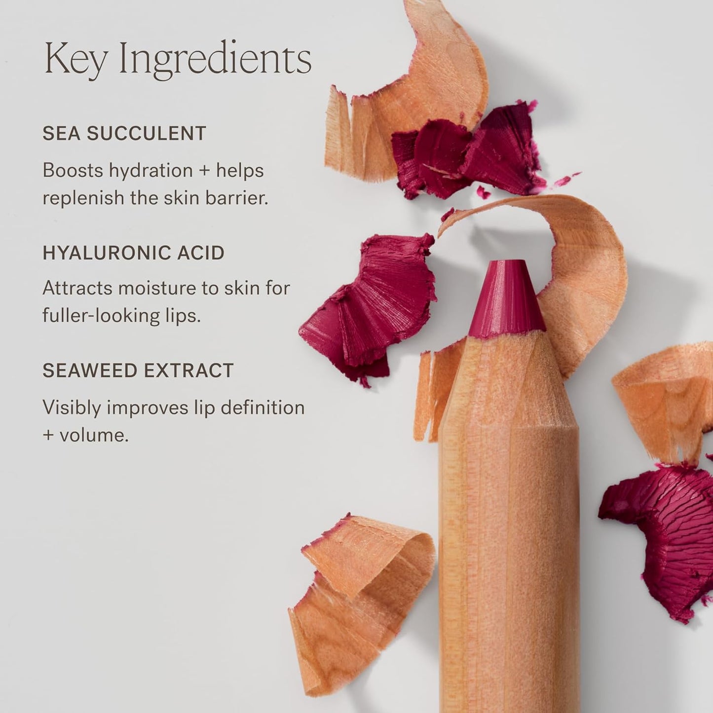 ILIA - Lip Sketch Hydrating Crayon | Hydrate, Plump, Smooth, Strengthen | Long Lasting up to 12-Hours, Bleed-Resistant, Soft-Matte | Barrier-Building, Non-Toxic, Cruelty-Free (Kiln)