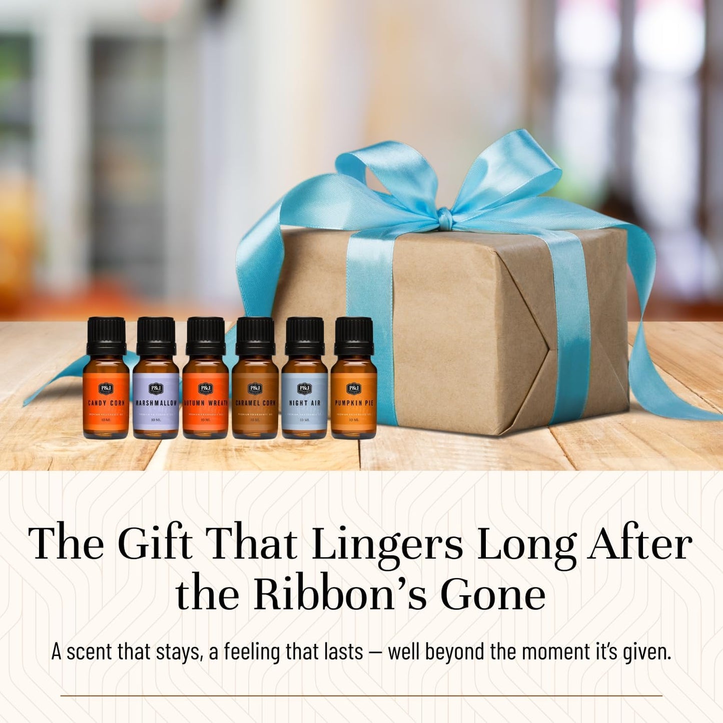 P&J Fragrance Oil Autumn Set | Brown Sugar, Apple, Harvest Spice, Vanilla, Forest Pine, and Snickerdoodle Candle Scents for Candle Making, Freshie, Soap Making Supplies, Diffuser Oil Scents