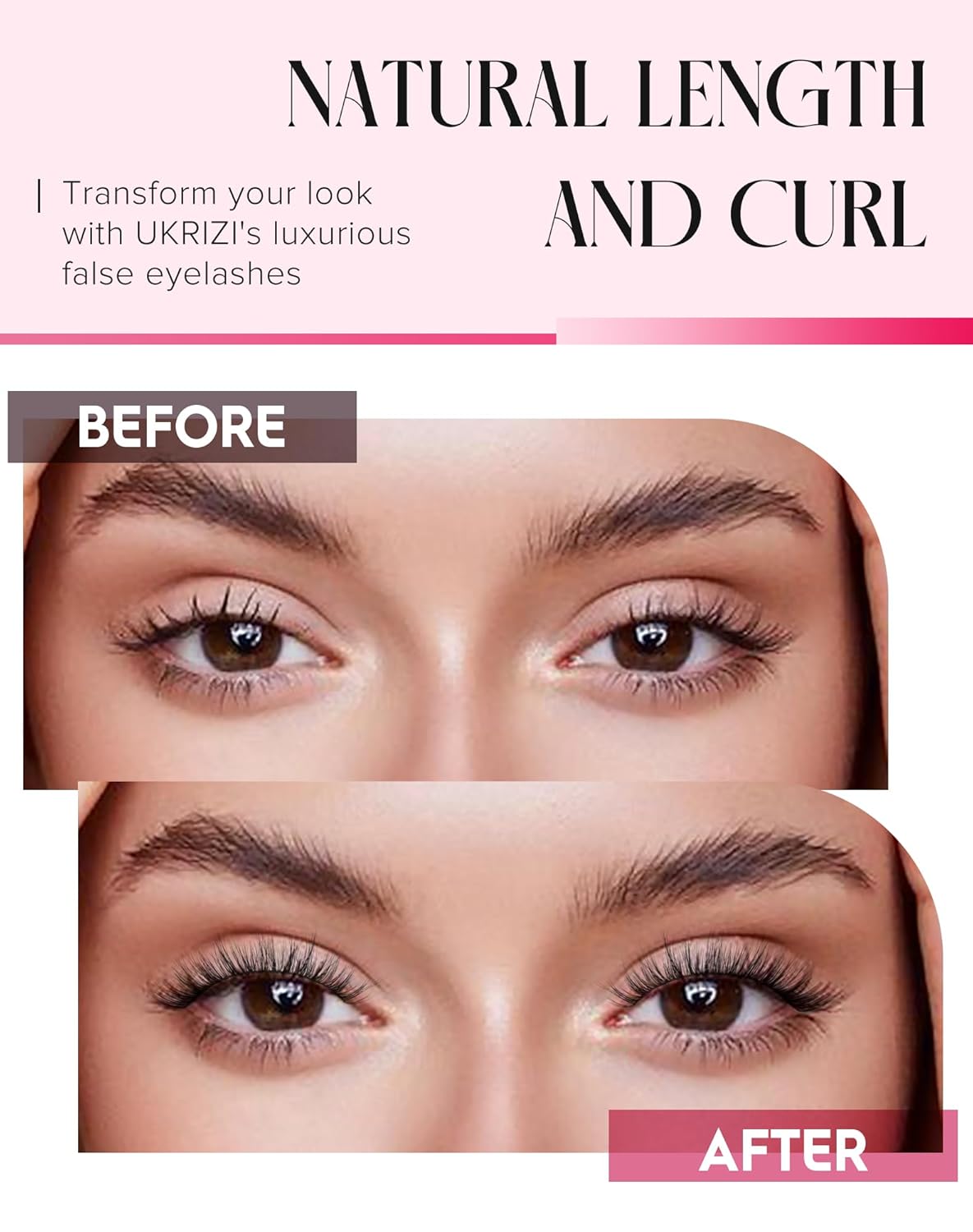 Natural Lashes Mink Natural Eyelashes False Eyelashes Natural Look False Lashes Wispy Eye Lashes Cat Eyelashes Fake Lashes KD01