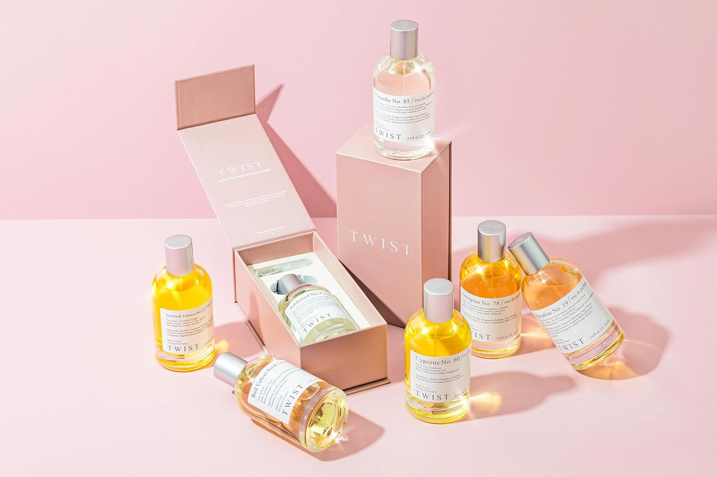 Twist - Bloom Petal No. 5 - Eau De Parfum Inspired by Guc. Bloom, Long-Lasting Perfume For Women, Jasmine & Honeysuckle, Vegan, Clean Ingredients, Fragrance - Spray 100 ml | 3.4 fl. oz.