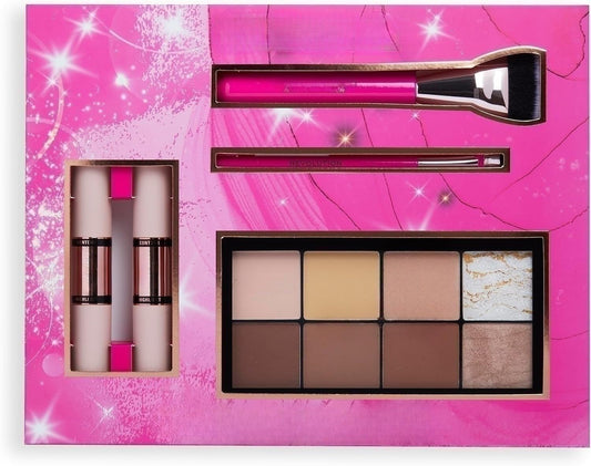 Contour Makeup Gift Set, Contour Sticks, Contour Brushes & Contour Palette Included