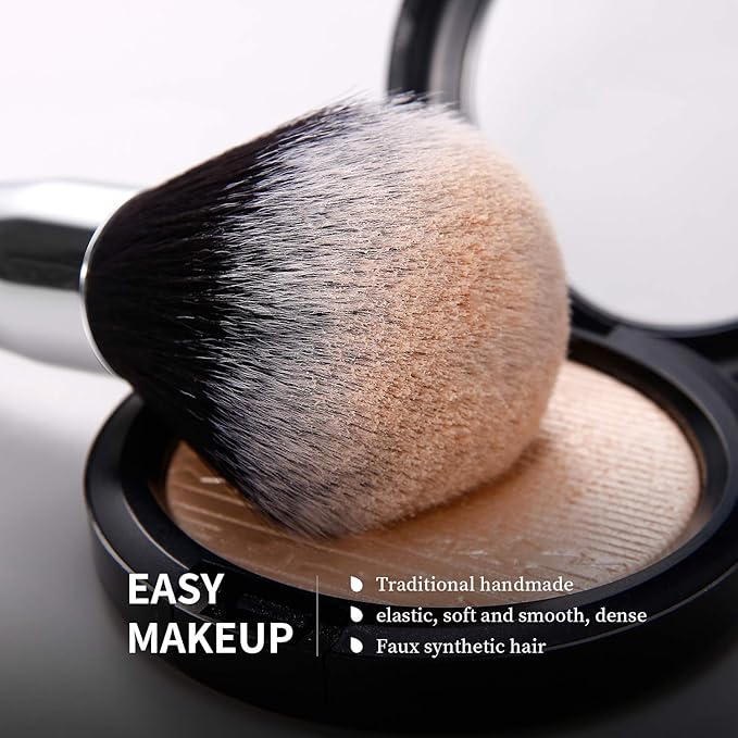 DUcare Makeup Brushes Set Professional 32Pcs Make up Brushes Premium Synthetic Kabuki Foundation Blending Face Powder Blush Concealers Eye Shadows