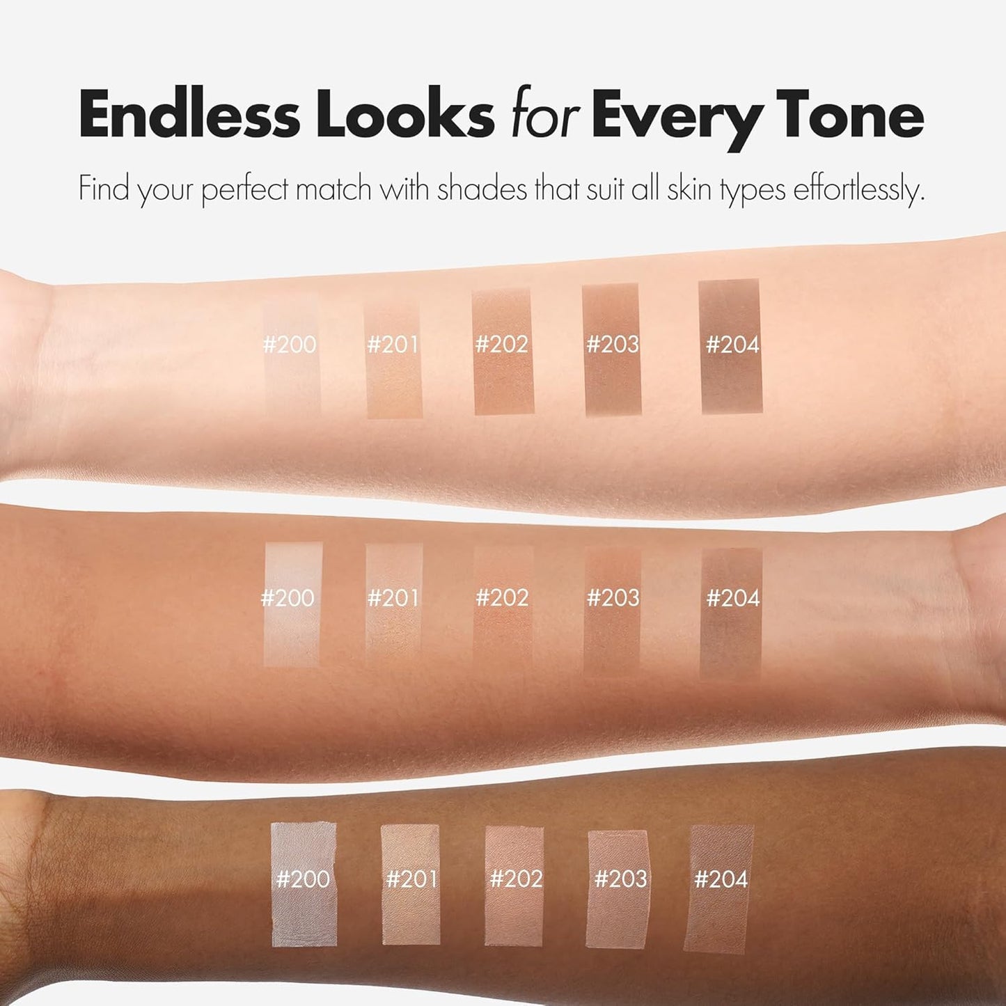 Blanc Cover Cream Stick V White - Korean Color-Changing Foundation Stick with Volufiline - Medium to Full Coverage Dewy Finish Base Makeup - Dual-Ended with Detachable Brush (204 Tan)