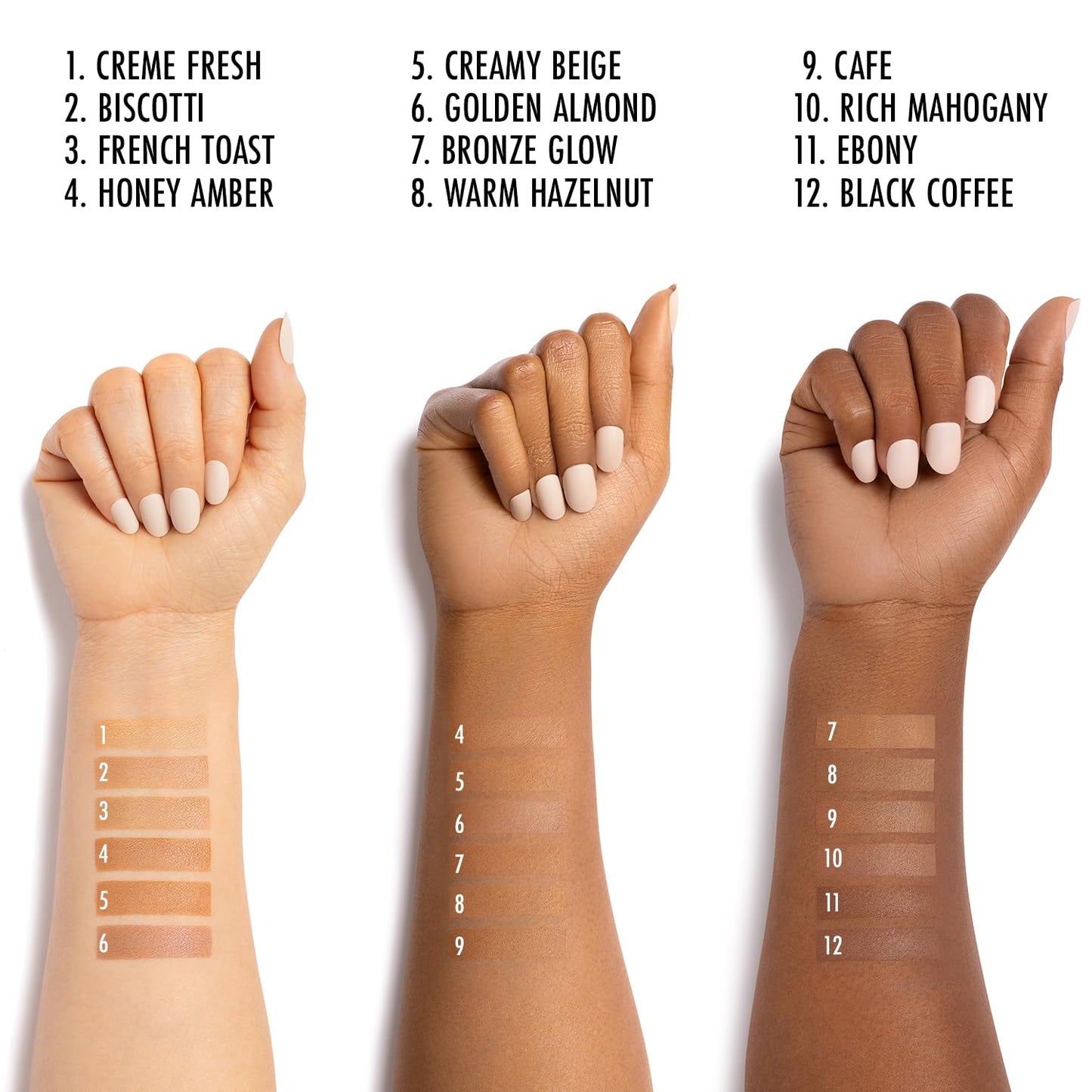 Black Radiance Natural Matte Foundation Powder, Minimizes Shine, Black Coffee (Deep)