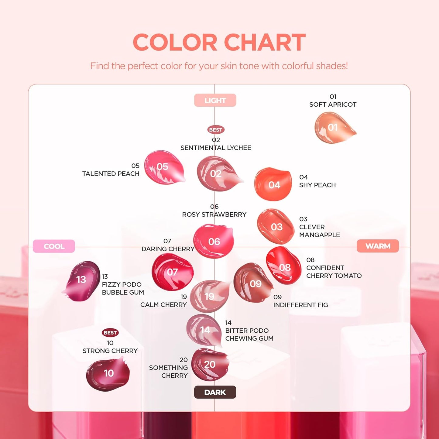 lilybyred Bloody Liar Coating Tint | Korean Glossy Lip Stain, Vivid & Juicy Color, Syrupy Shine, Moisturizing, Long-Lasting & Smudge-Proof, Non-Sticky, Lightweight, 0.14 oz. (14 Bitter Podo)