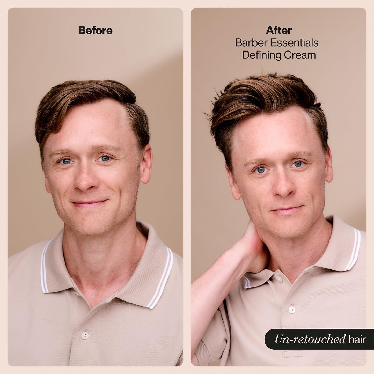 Suave+ Defining Cream for Men’s Hair Styling, 4-Pack – Medium Hold, Low Shine, Barber Essentials, 1.75 Oz Ea