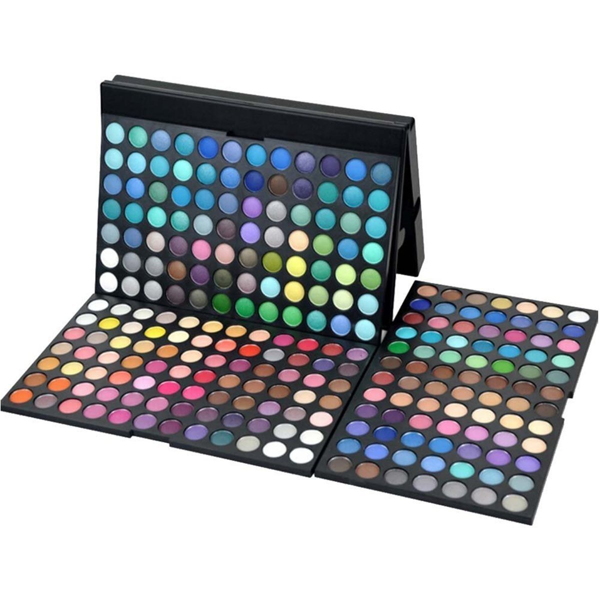 Pro 252 Colors Eyeshadow Makeup Palette Cosmetic Contouring Kit Holiday Makeup Gift Set | Full Makeup Kit for Women Essential Starter Bundle- Ideal for Professional and Daily Use