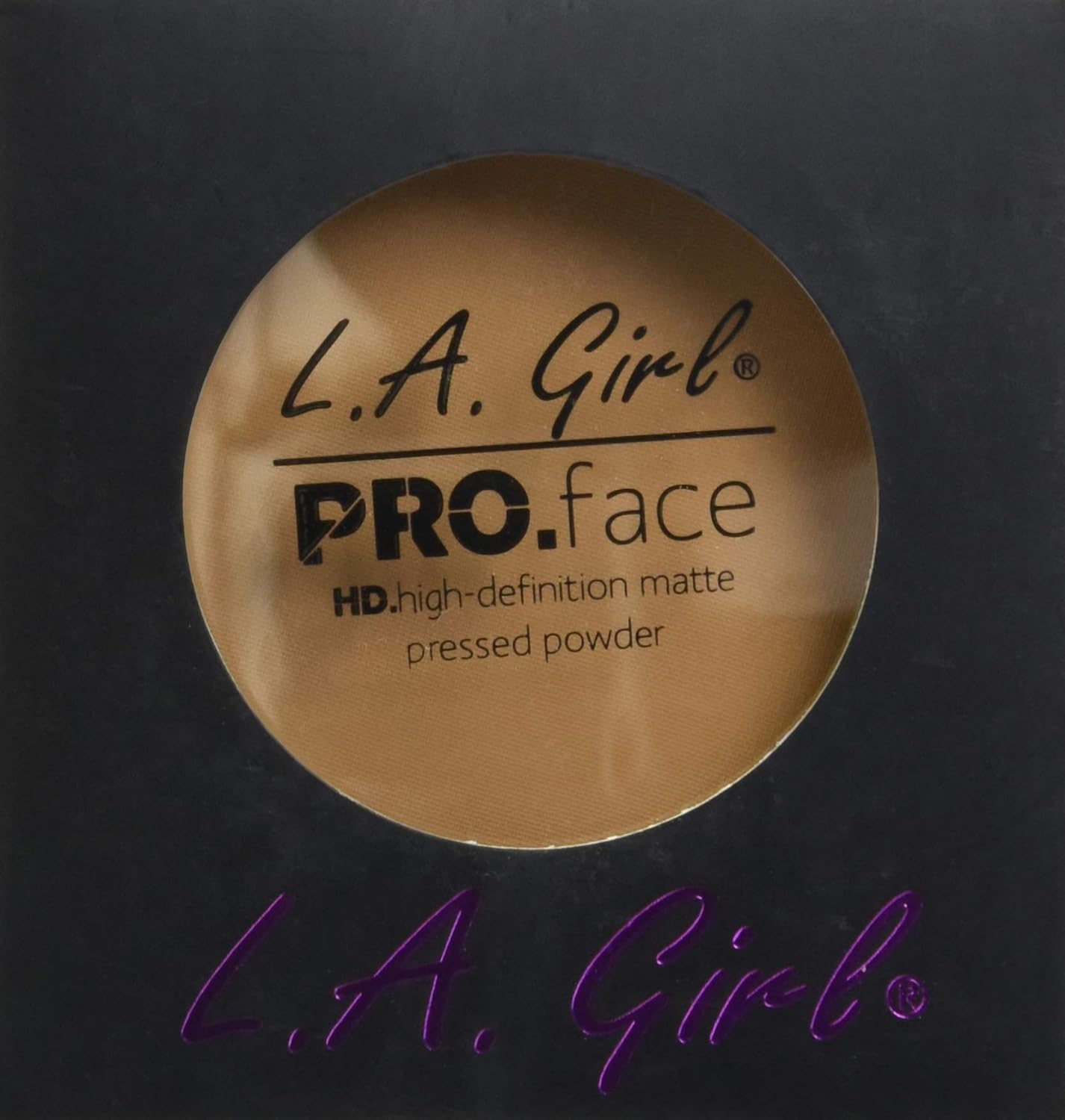 L.A. Girl Pro Face HD Matte Pressed Powder, Classic Tan, 0.25 Ounce (Pack of 3)