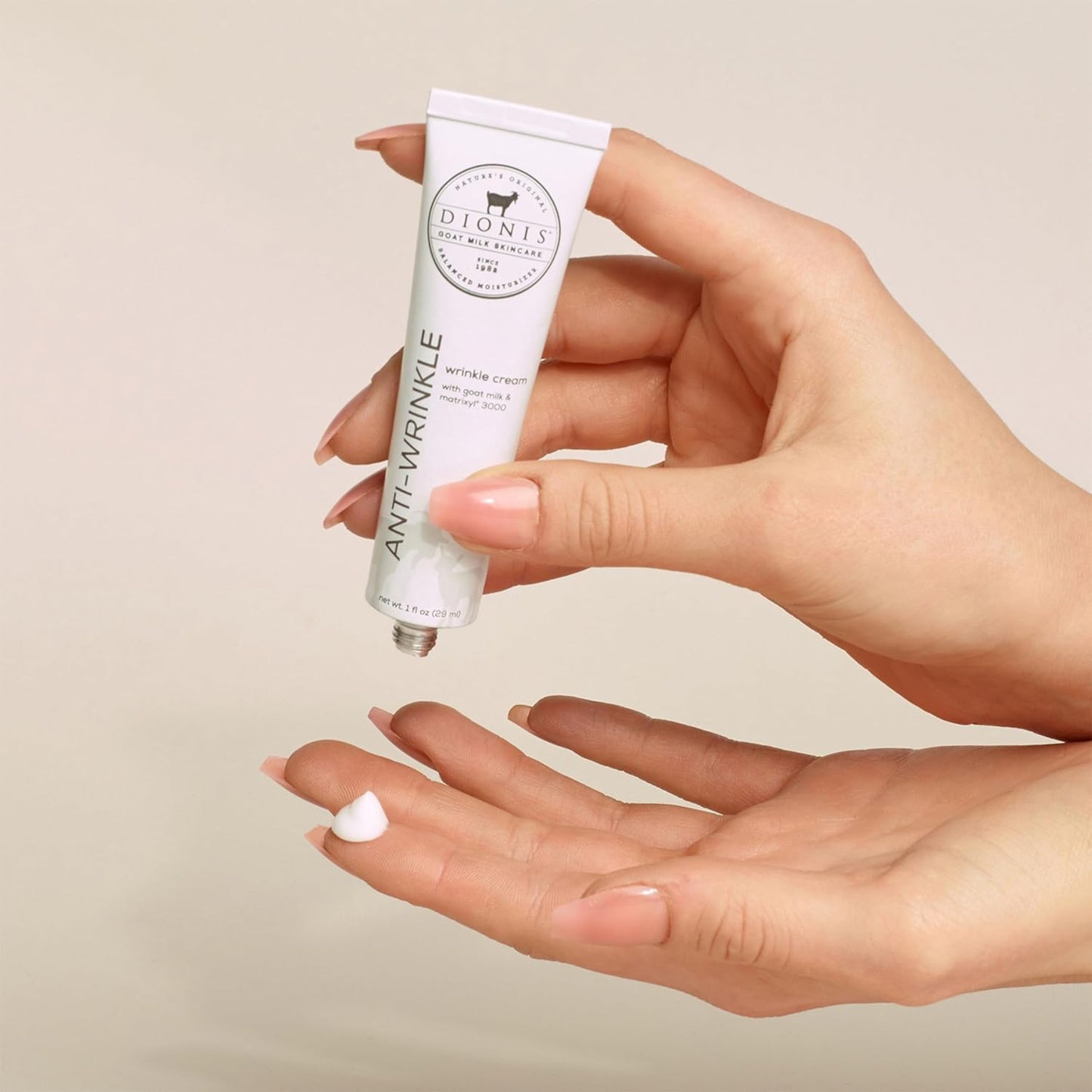 Dionis Goat Milk Skincare 1 fl oz Anti-Wrinkle Cream - Cruelty Free, Paraben Free, For All Skin Types