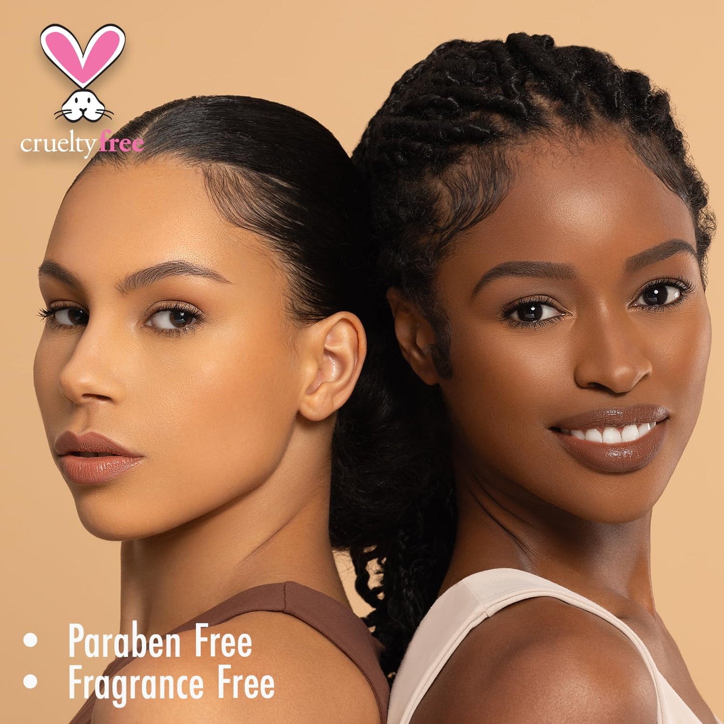 Black Radiance Pressed Powder, Buildable & Blendable Matte Finish Shine Control Compact with Mirror & Applicator, Cruelty-Free & Vegan - Biscotti