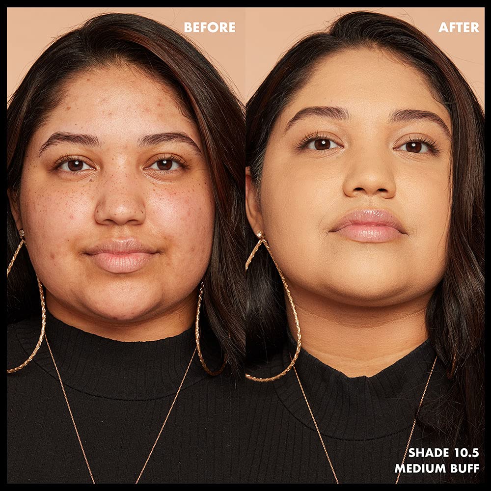 NYX PROFESSIONAL MAKEUP Can't Stop Won't Stop Foundation, 24h Full Coverage Matte Finish - Medium Buff