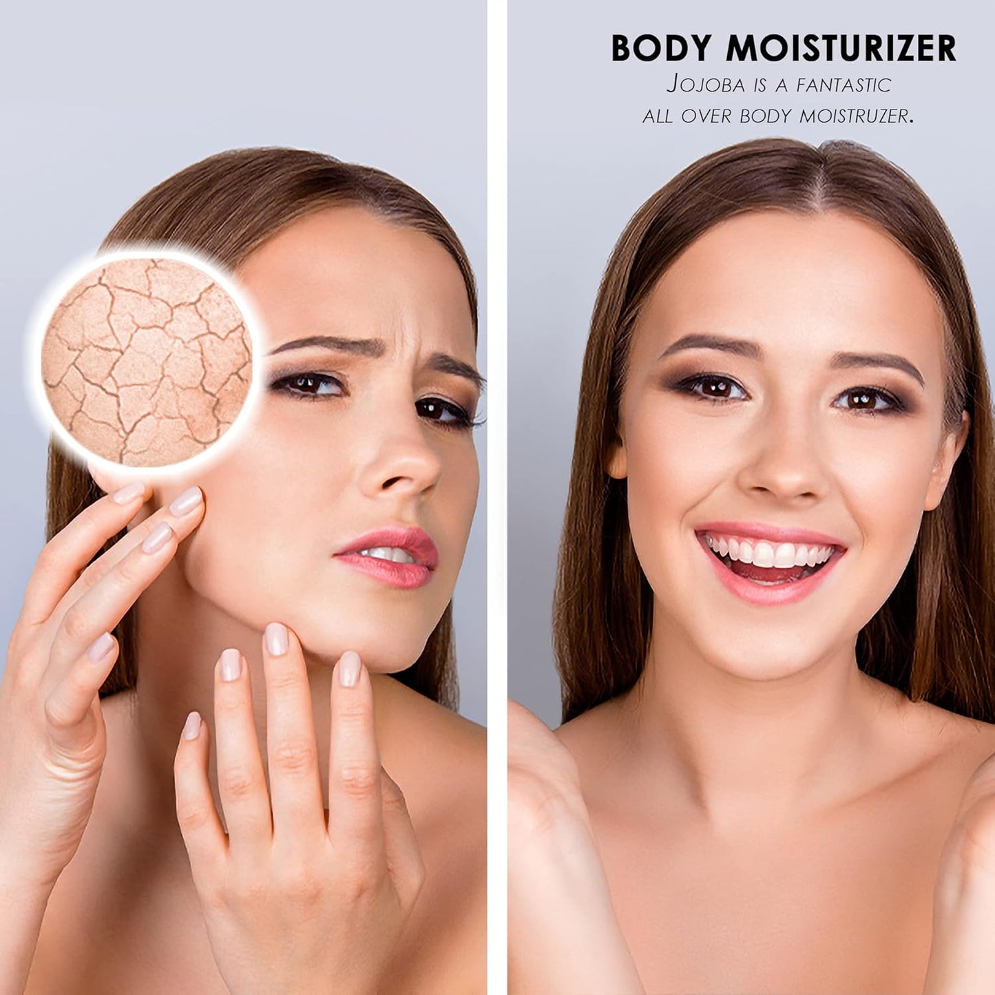 Soapeauty FRACTIONATED COCONUT OIL Cold Pressed Refined | 100% Natural Available in Bulk | Carrier for Essential Oils, Face, Skin, Hair Moisturizer, Soap Making | 8 fl oz