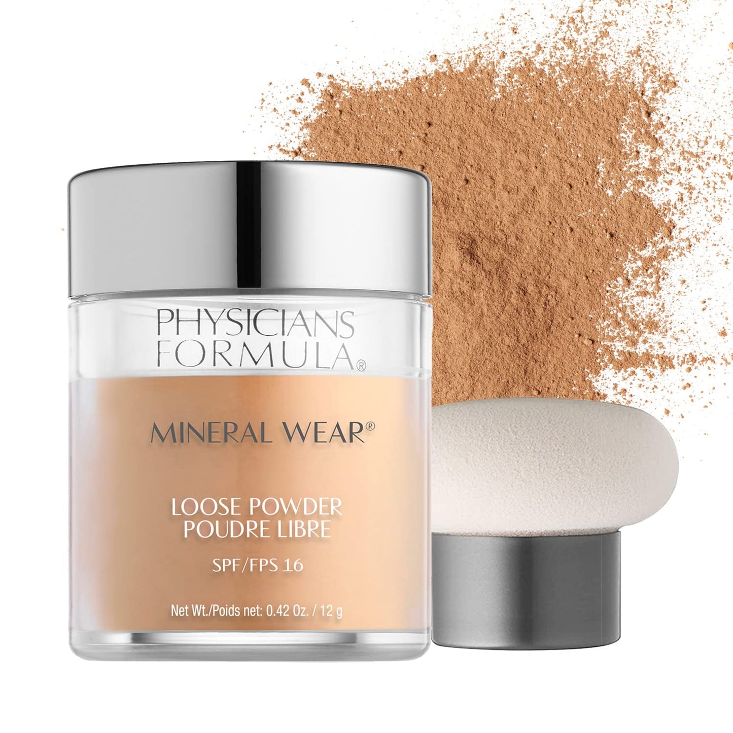 Physicians Formula Mineral Wear Talc-Free Loose Powder Medium Beige, Dermatologist Tested, Clinicially Tested