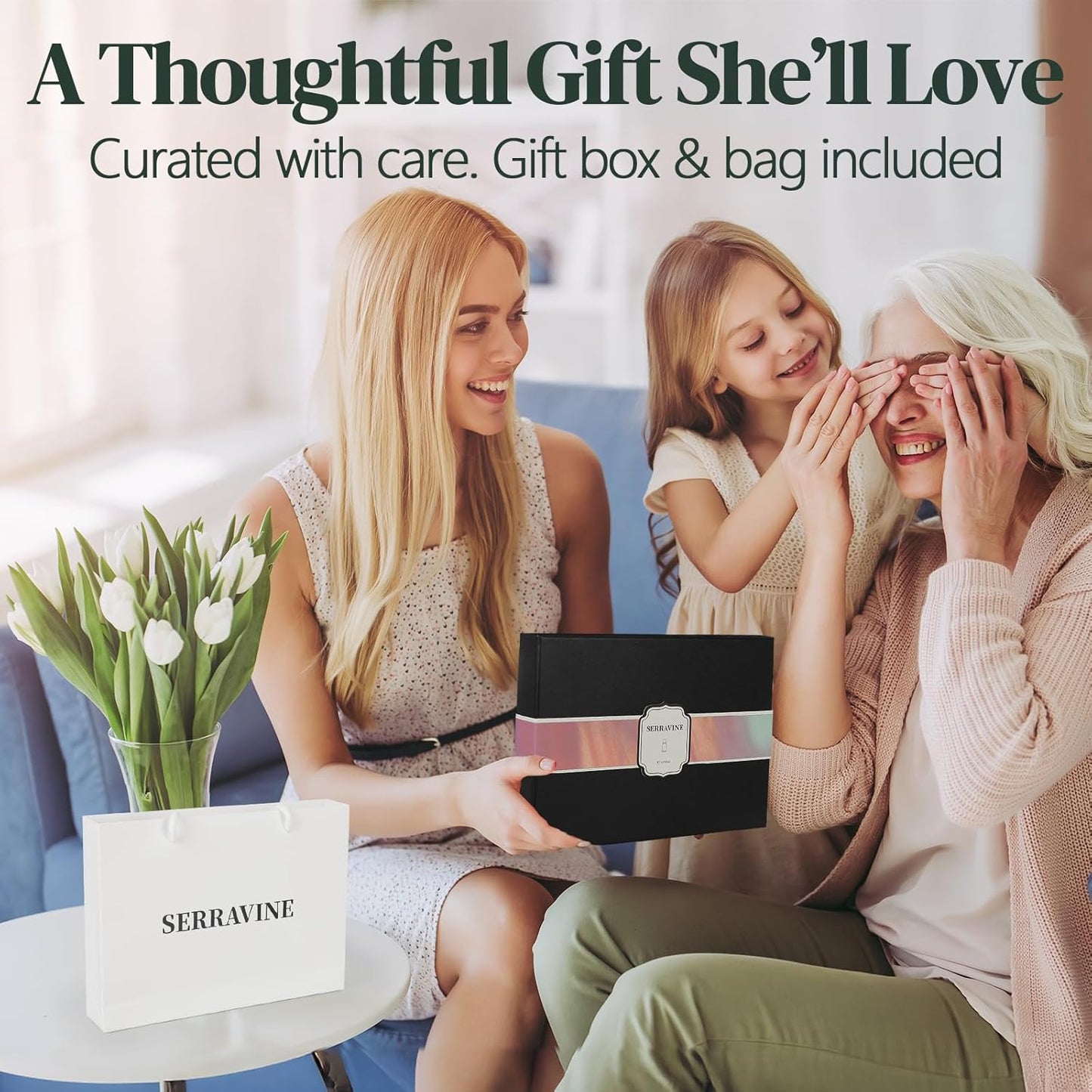 Perfect for Diffusers – 12 Natural Essential Oils Set with Gift Box & Bag | Lavender, Vanilla, Rose, Peppermint & More | Ideal for Aromatherapy, Relaxation & Home Use