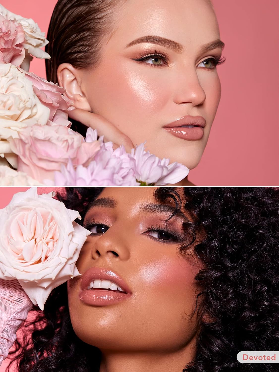 SHEGLAM Color Bloom Dayglow Liquid Blush Makeup for Cheeks Shimmer Finish - Devoted