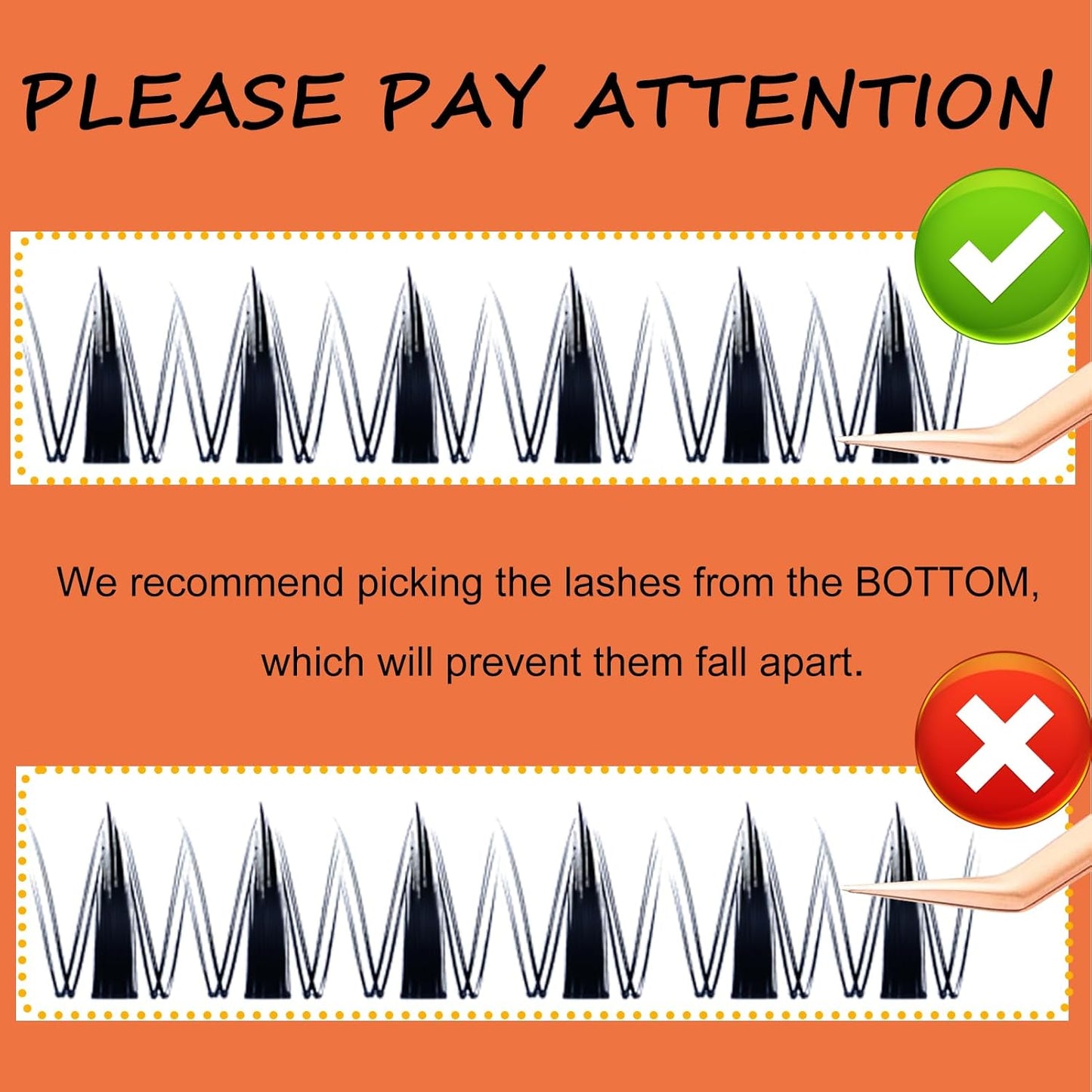 Lash Clusters Wispy Individual Lashes Fluffy Eyelash Clusters Spiky Wet-Look Cluster Eyelash Extensions Natural Cluster Lashes Ultra-Thin Band (Fairy/Magic-0.07D-Mix8-14)