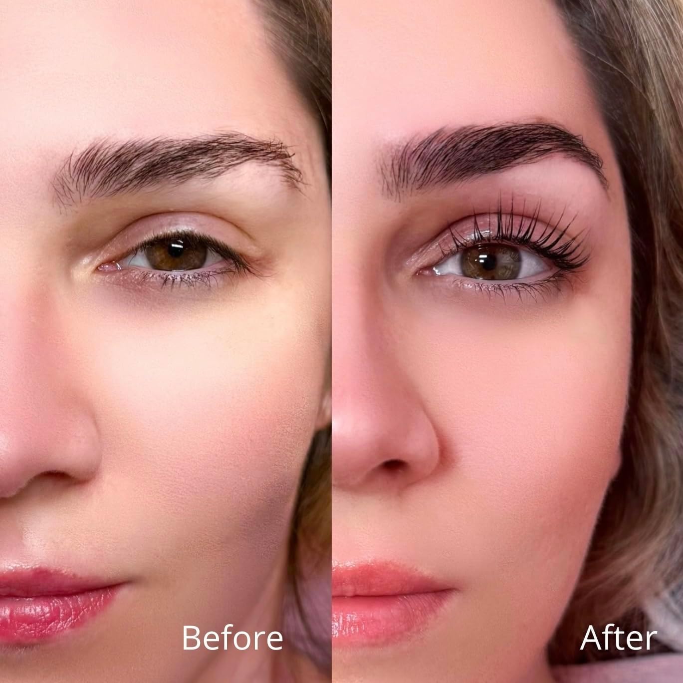 Eyelash Curler - Precision Lash Lift in Seconds with 5 Replacement Pads, Eyebrow Brush & Satin Travel Bag - Gentle & Safe, German Stainless Steel for Perfect Extra Curls - Gift (Black)