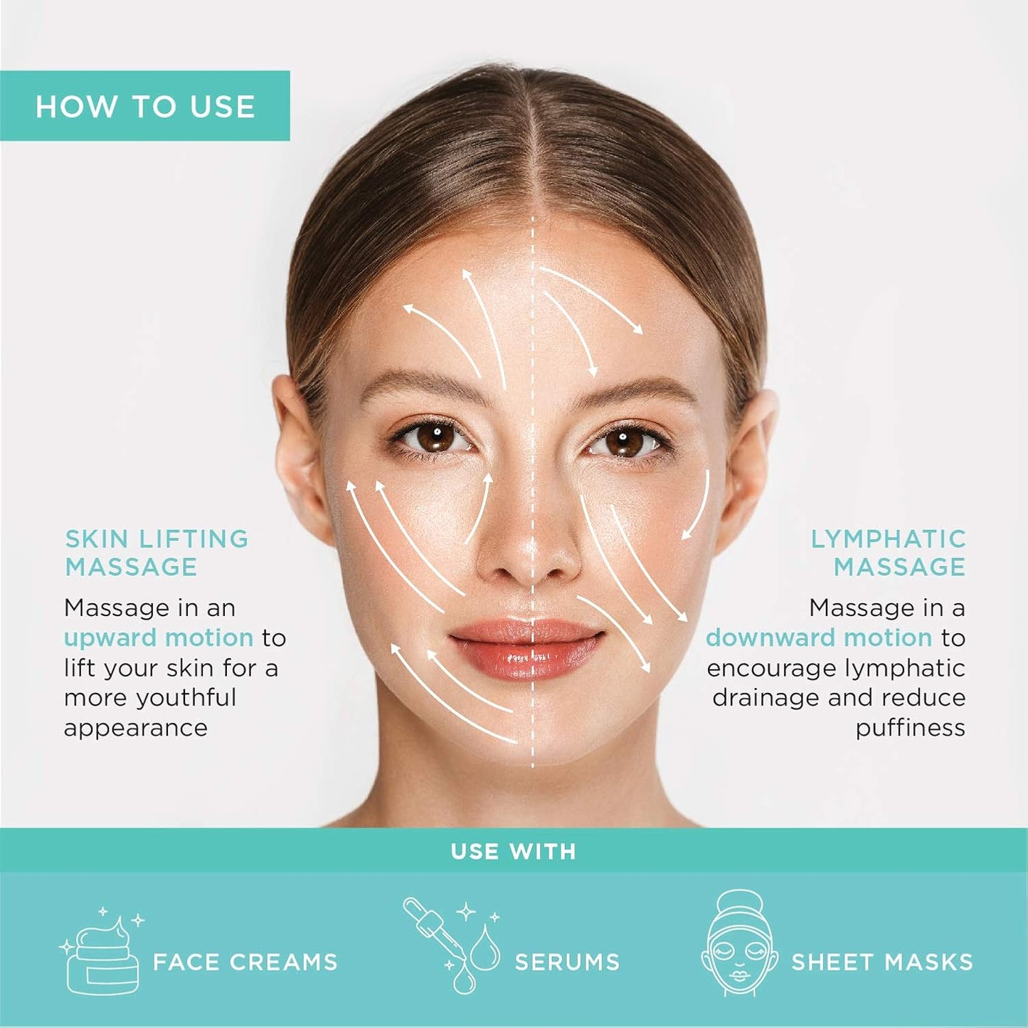 Ice Globes for Face, Freezer Safe and Highly Effective Facial Globes for Daily Beauty Routines, Face Roller to Tighten Skin, Reduce Puffiness, Enhance Circulation and Complexion (Purple)