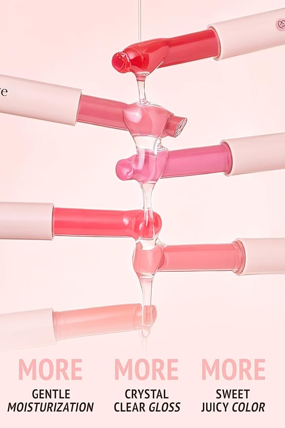 Veganize Collagen Lip Glass Balm | Hydrating Lip Balm in 9 Vibrant Colors | Moisturizing Lip Care Infused with Collagen Jelly Magic | No Animal Trial Lip Balm 0.06 oz (N0. 4 Light Peach)