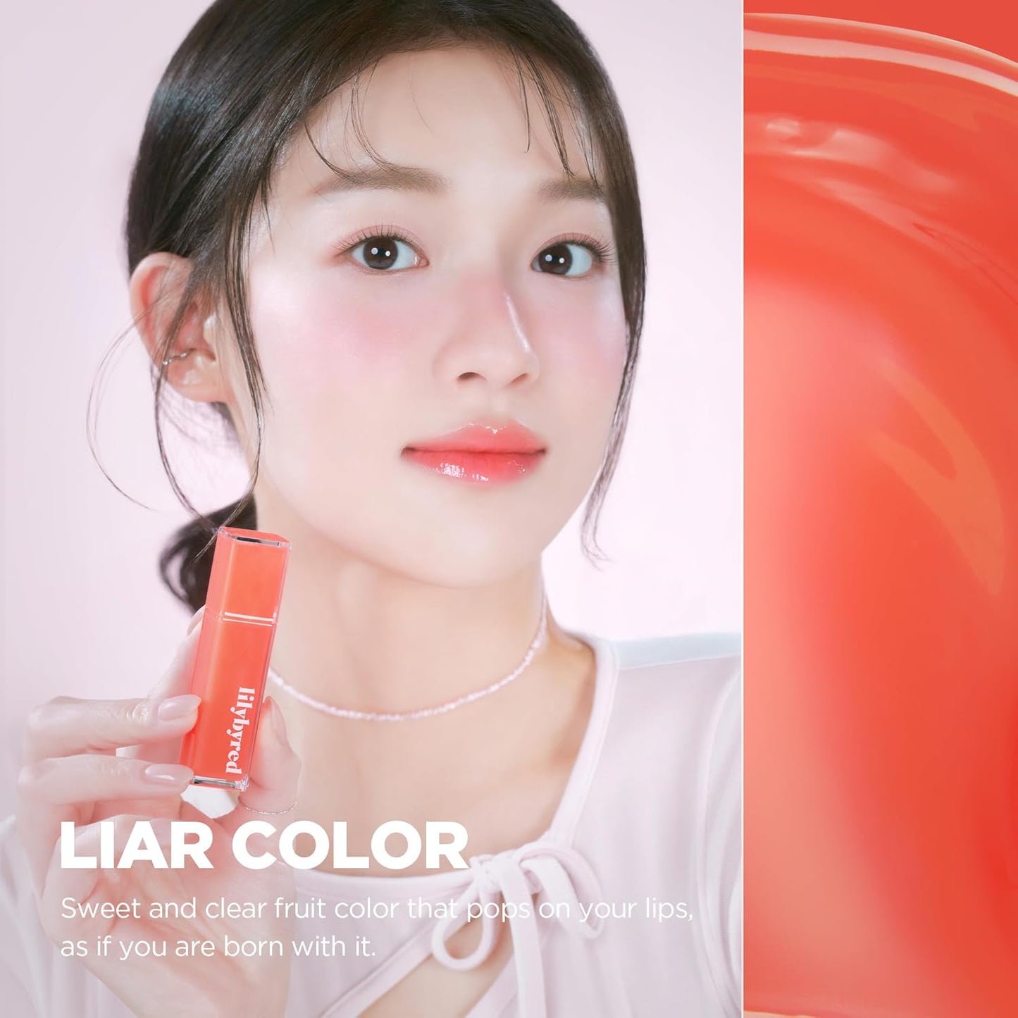 lilybyred Bloody Liar Coating Tint | Korean Glossy Lip Stain, Vivid & Juicy Color, Syrupy Shine, Moisturizing, Long-Lasting & Smudge-Proof, Non-Sticky, Lightweight, 0.14 oz. (13 Fizzy Podo)