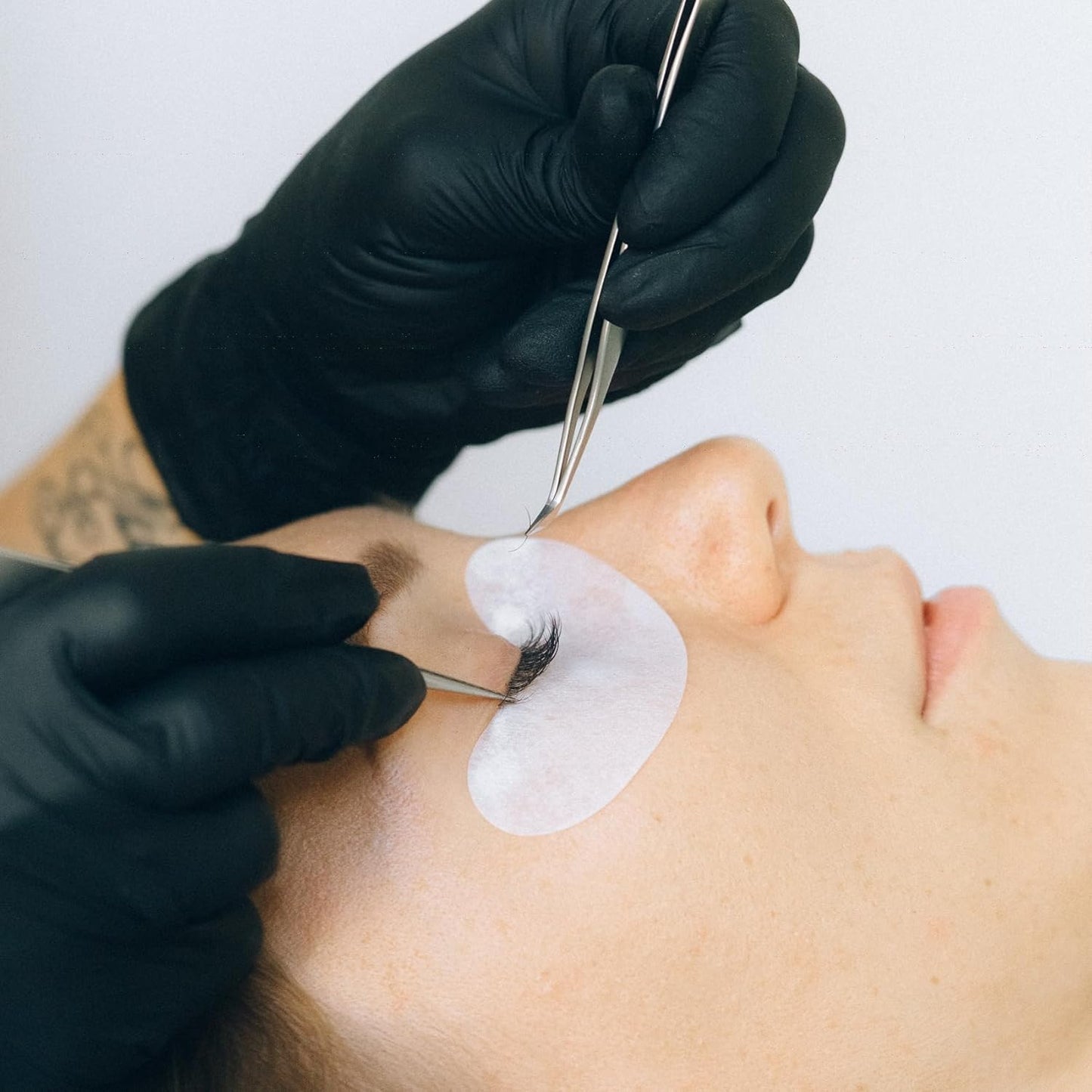 70 Pairs Under Eye Patches, Isolation Eyelash Extension Pads, Under Eye Gel Pads for Pro Salon and Individual, DIY Lashes Extension Supplies (Blue)