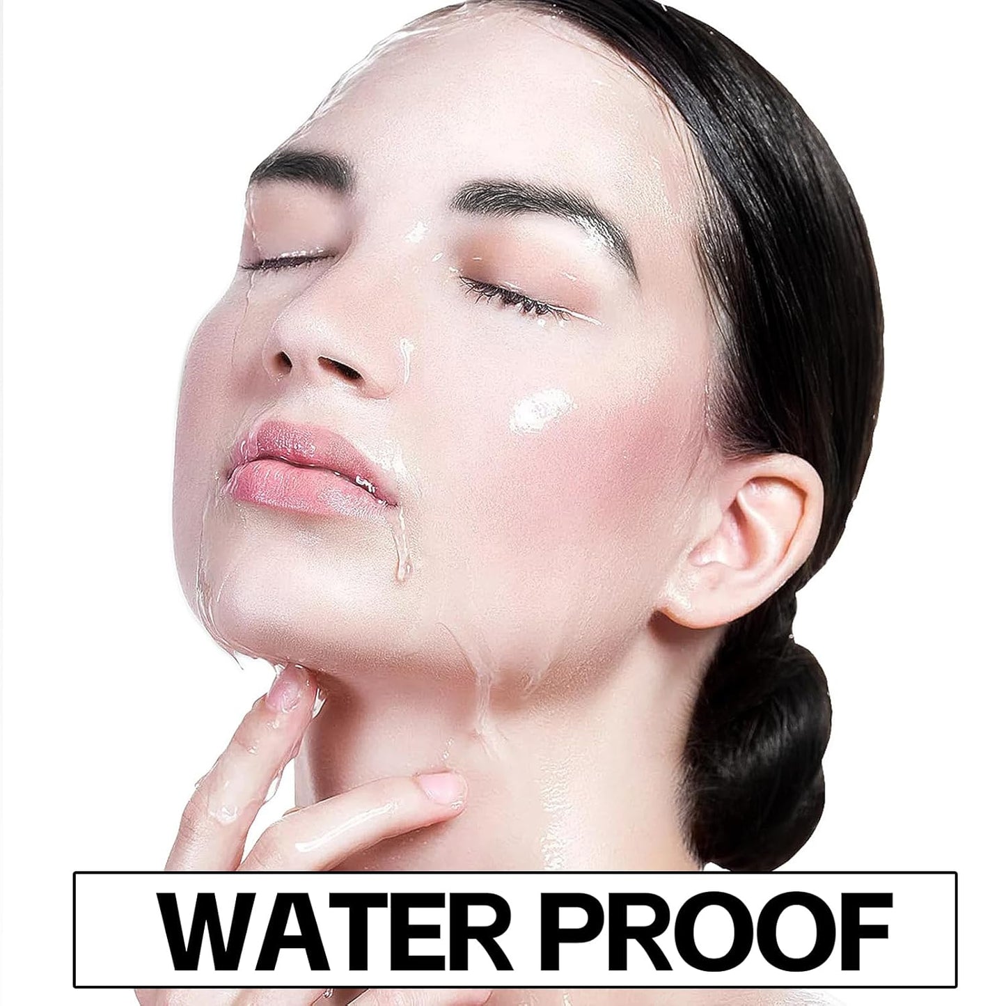 Boobeen 2pcs Brow Fection Eyebrow Pen，Liquid Microblading Eyebrow Pencils for Women，Angled Brush Waterproof Brow Pen for Hair-Like Strokes，Last All-Day，Beginner Friendly