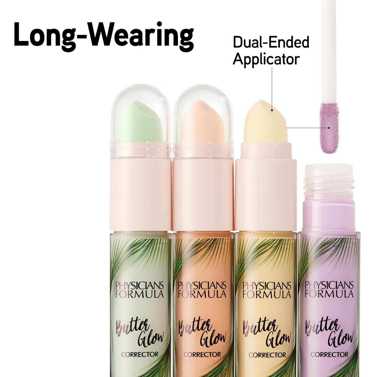 Physicians Formula Butter Glow Corrector, Neutralizes Redness & Conceals Blemishes, Infused with Illuminating & Moisture Boosting Ingredients - Green