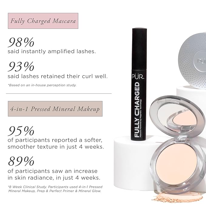 PÜR Beauty Multitasking Essentials Best Sellers Kit, Everyday Look Deluxe Kit, Condition & Moisturize Skin, Cruelty Free, Tan