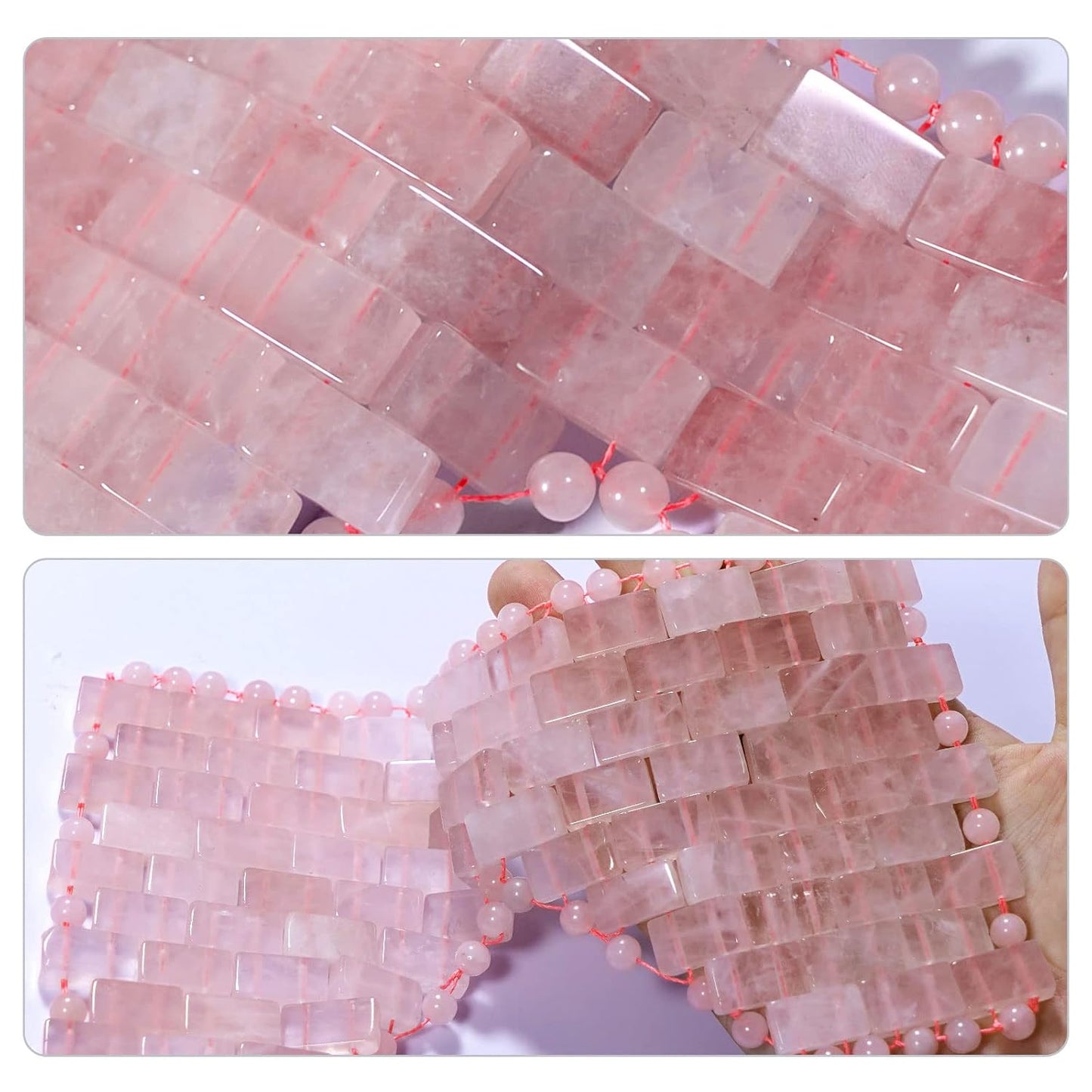 Jade Eye Mask, Rose Quartz Eye Mask，Gemstone Eye Mask Anti Aging Therapy Hot or Cold Using