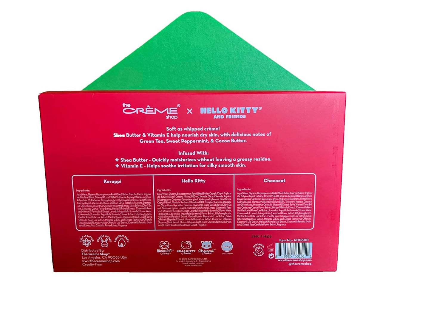 Hello Kitty and Friends-Holiday Handy Créme Trio -by the CRÉME Shop-Holiday Gift Set