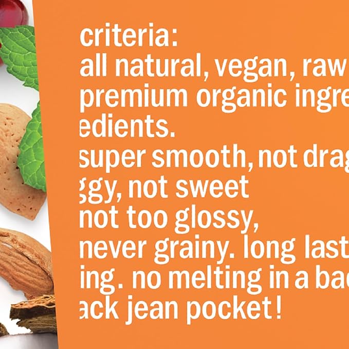 Hurraw! Apple Lip Balm: Organic, Certified Vegan, Cruelty and Gluten Free. Non-GMO, 100% Natural Ingredients. Bee, Shea, Soy and Palm Free. Made in USA