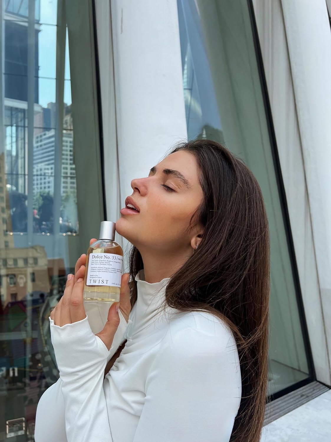 Twist Floral No. 40 - Eau De Parfum Inspired by Guc. Flora Gorgeous Gardenia, Long Lasting Perfume For Women, Paraben Free, Vegan, Clean Ingredients, Fragrance - Spray 100 ml | 3.4 fl. oz.