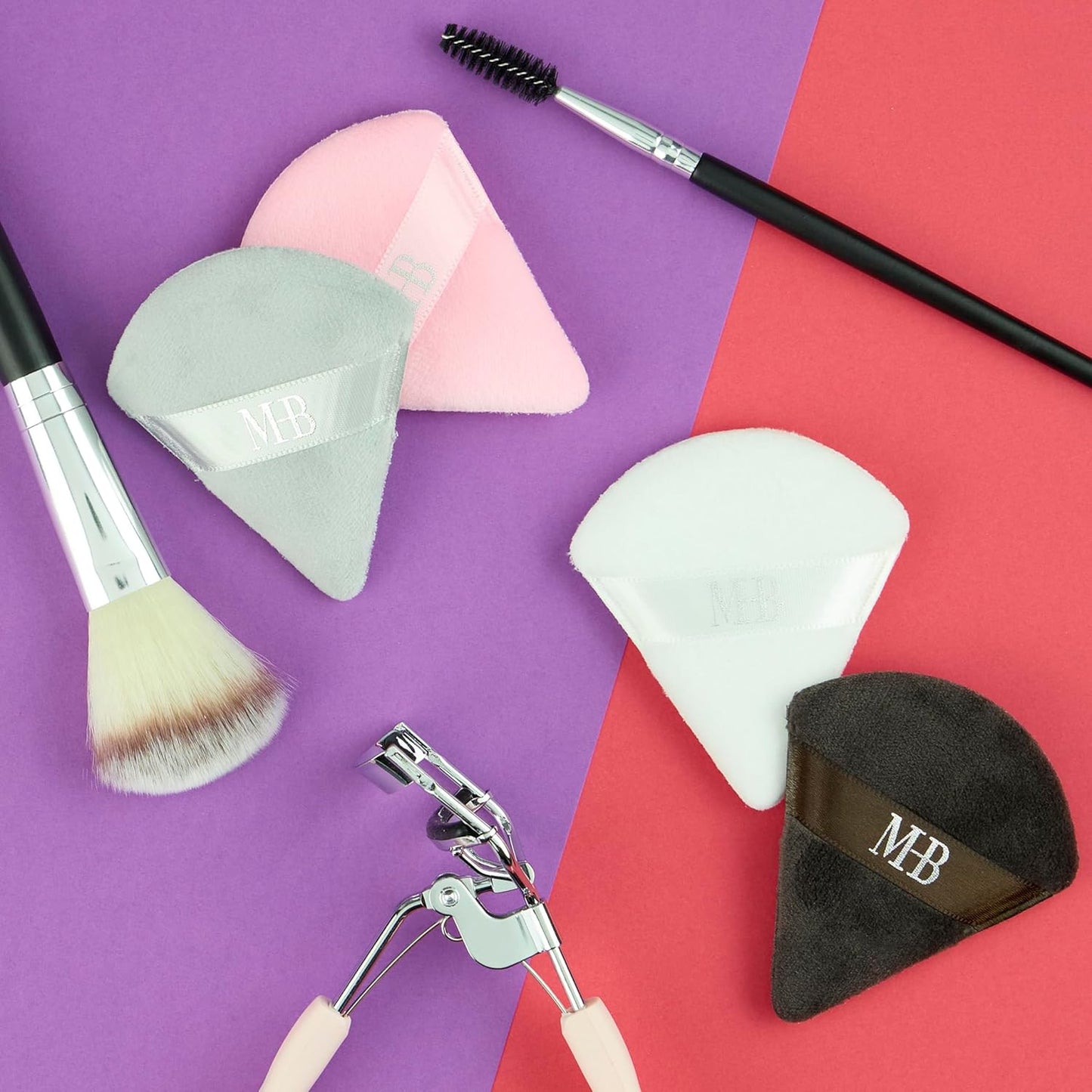 8pc Beauty Buffs Set - Teardrop Shaped Beauty Blenders Collection, Flawless Finish Makeup Sponges To Blend & Set - Cosmetic Beauty Puff Makeup Applicators Professional Beauty Tools