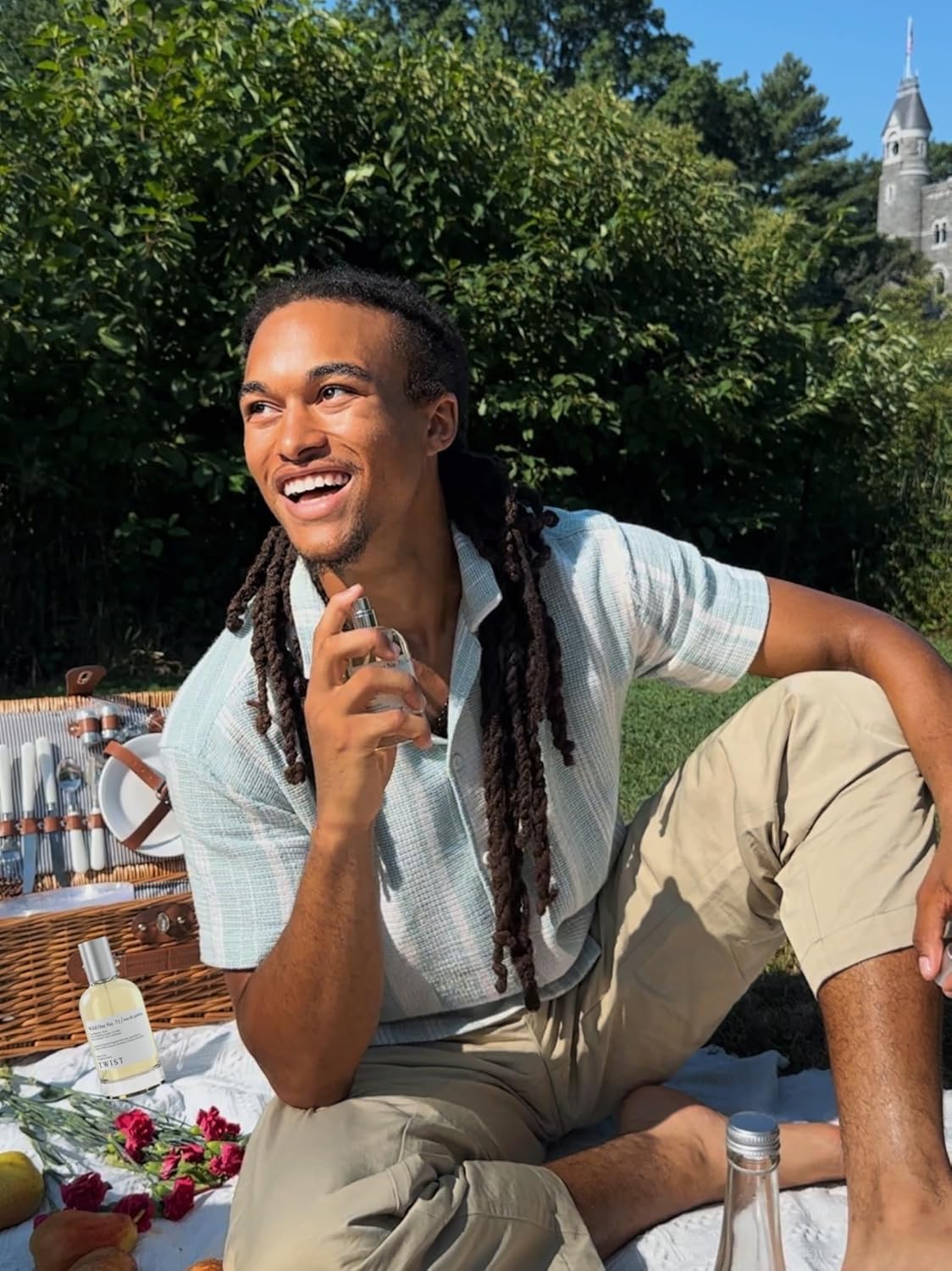 Twist Green No. 41 - Eau De Parfum Inspired by Creed's Green Irish Tweed, Long-Lasting Perfume For Men, Paraben Free, Vegan, Clean Ingredients, Fragrance - Spray 100 ml | 3.4 fl. oz.